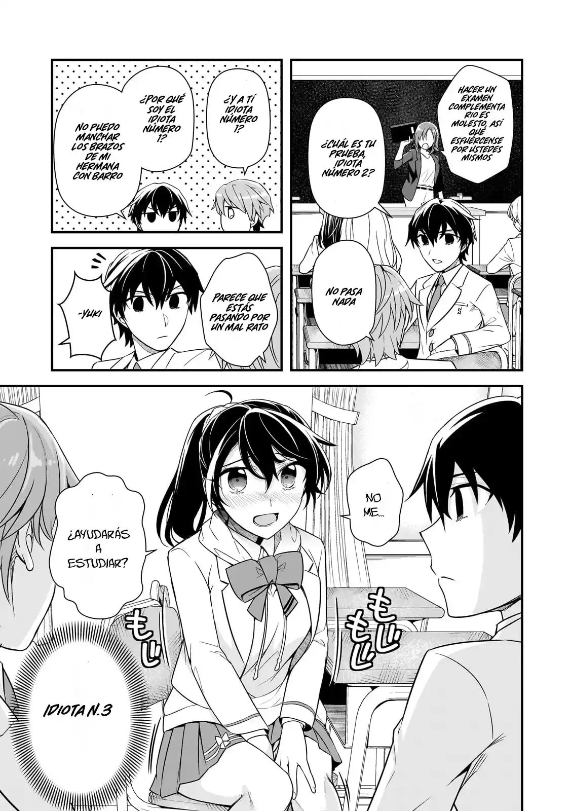 Las Chicas Que Me Traumatizaron Me Están Mirando, Pero Desafortunadamente Es Demasiado Tarde. (Manga) - Capítulo 6.1 - Página 16 - LectorTMOo