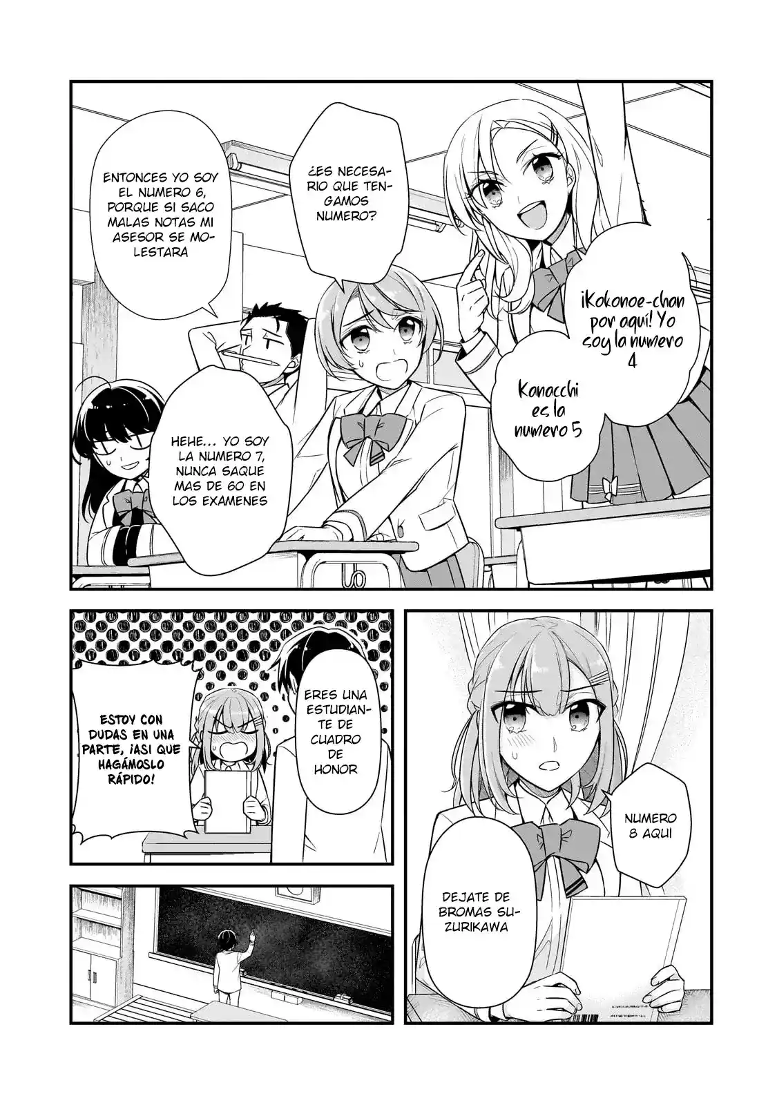 Las Chicas Que Me Traumatizaron Me Están Mirando, Pero Desafortunadamente Es Demasiado Tarde. (Manga) - Capítulo 6.2 - Página 4 - LectorTMOo
