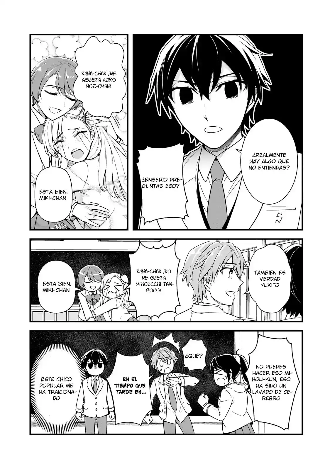 Las Chicas Que Me Traumatizaron Me Están Mirando, Pero Desafortunadamente Es Demasiado Tarde. (Manga) - Capítulo 6.2 - Página 8 - LectorTMOo