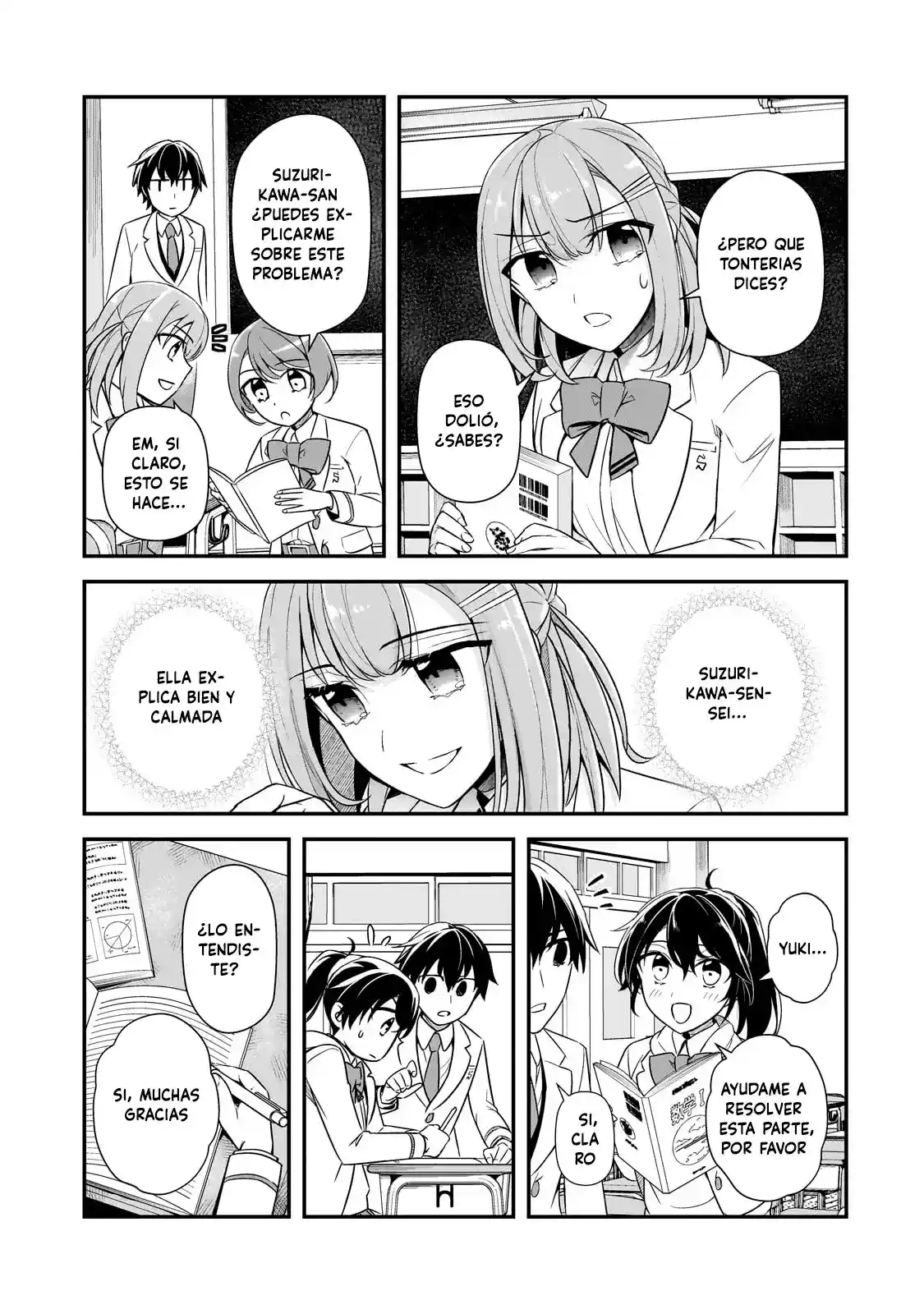 Las Chicas Que Me Traumatizaron Me Están Mirando, Pero Desafortunadamente Es Demasiado Tarde. (Manga) - Capítulo 6.2 - Página 10 - LectorTMOo