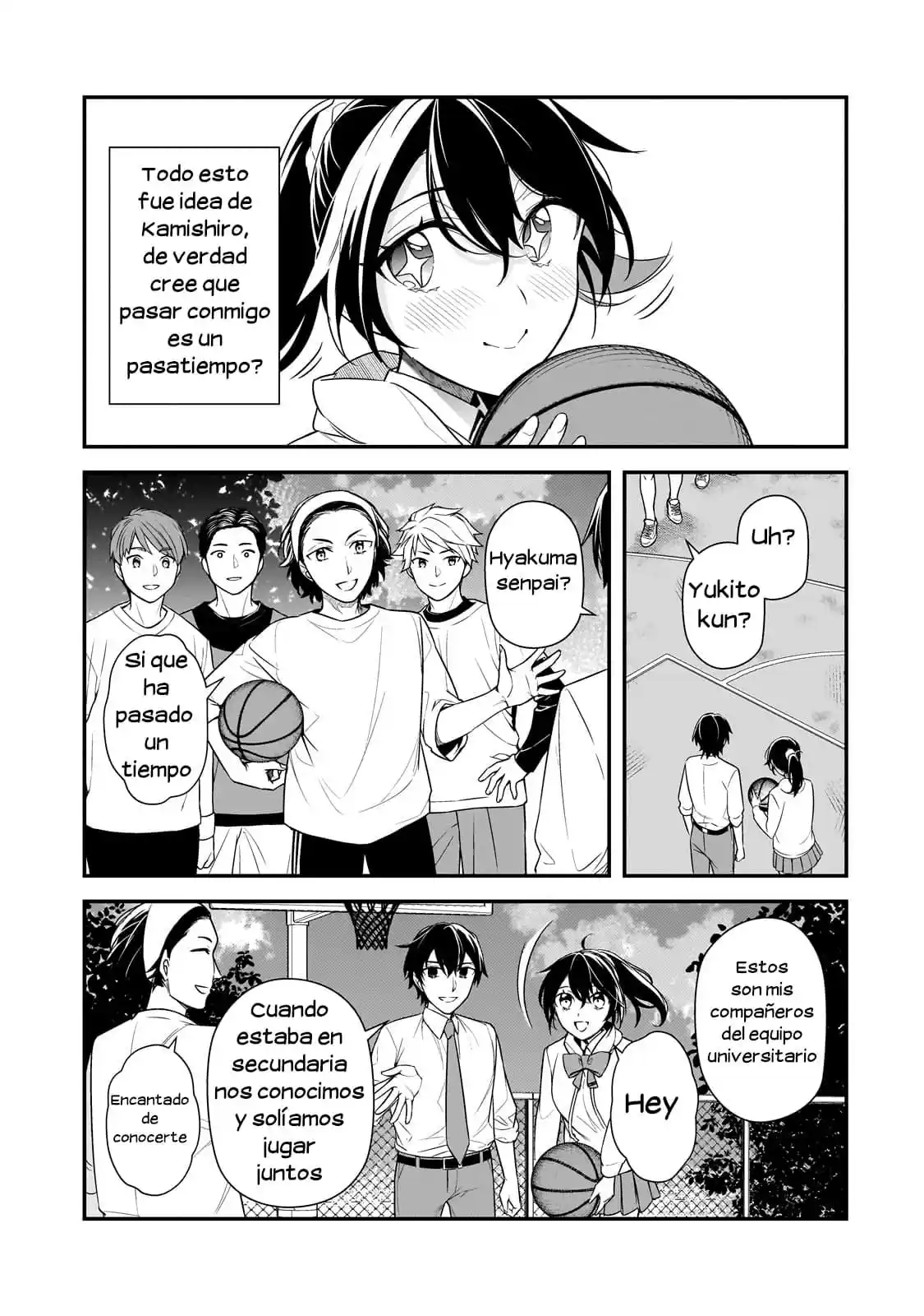 Las Chicas Que Me Traumatizaron Me Están Mirando, Pero Desafortunadamente Es Demasiado Tarde. (Manga) - Capítulo 7.1 - Página 5 - LectorTMOo