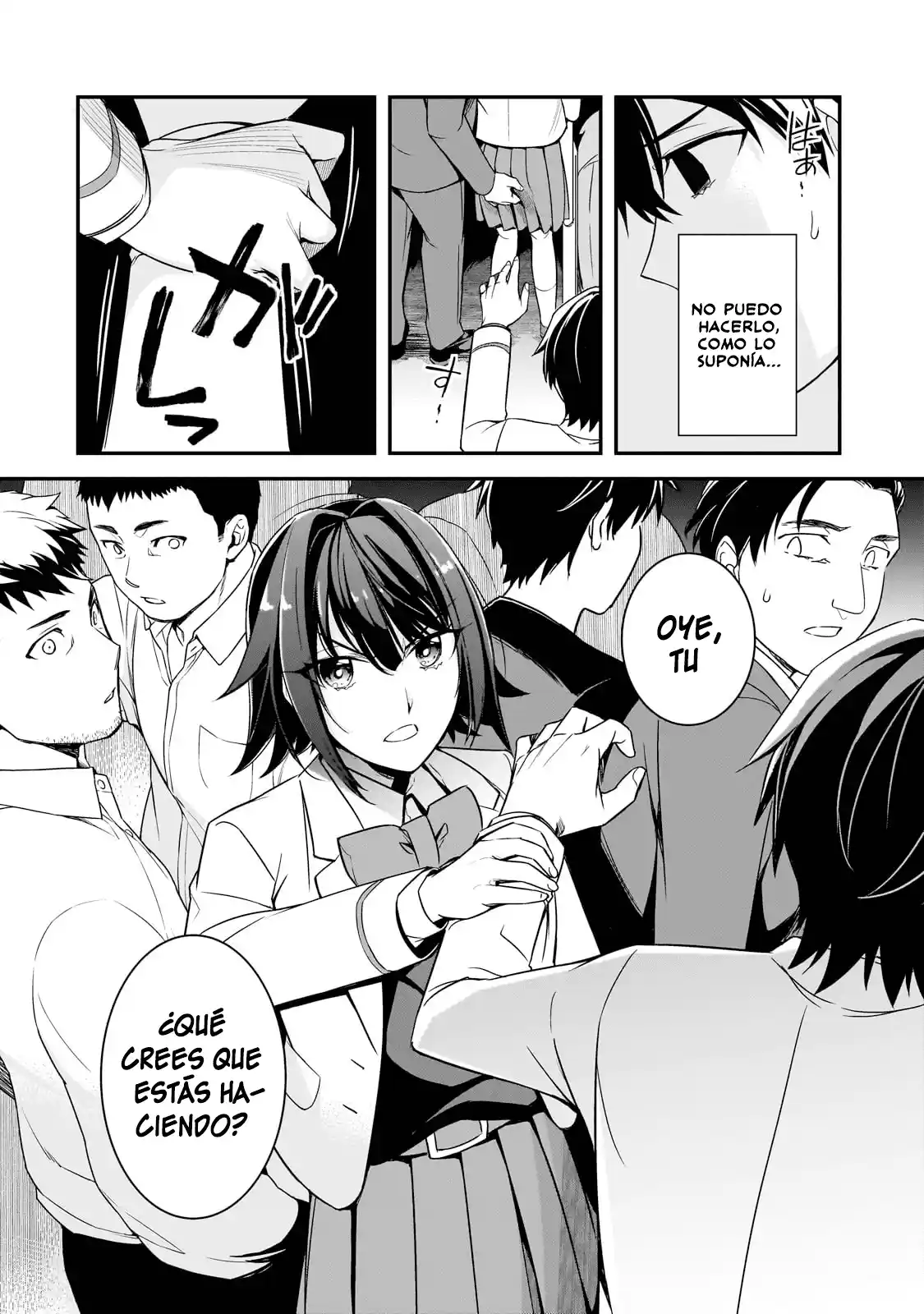 Las Chicas Que Me Traumatizaron Me Están Mirando, Pero Desafortunadamente Es Demasiado Tarde. (Manga) - Capítulo 8.1 - Página 9 - LectorTMOo