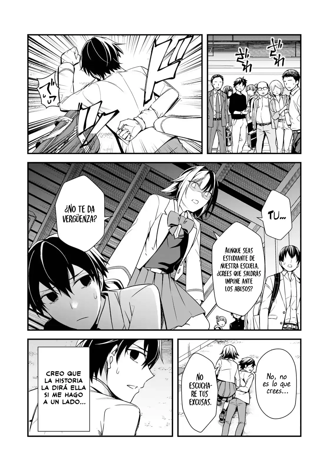 Las Chicas Que Me Traumatizaron Me Están Mirando, Pero Desafortunadamente Es Demasiado Tarde. (Manga) - Capítulo 8.1 - Página 11 - LectorTMOo
