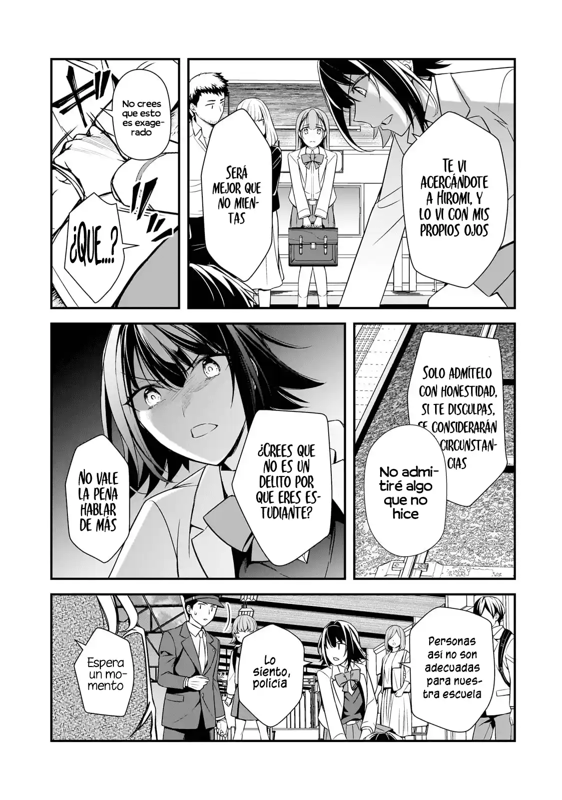 Las Chicas Que Me Traumatizaron Me Están Mirando, Pero Desafortunadamente Es Demasiado Tarde. (Manga) - Capítulo 8.1 - Página 12 - LectorTMOo