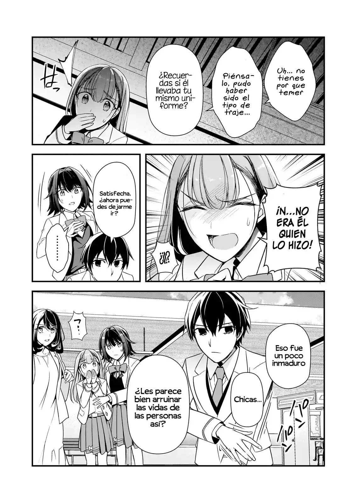 Las Chicas Que Me Traumatizaron Me Están Mirando, Pero Desafortunadamente Es Demasiado Tarde. (Manga) - Capítulo 8.1 - Página 14 - LectorTMOo
