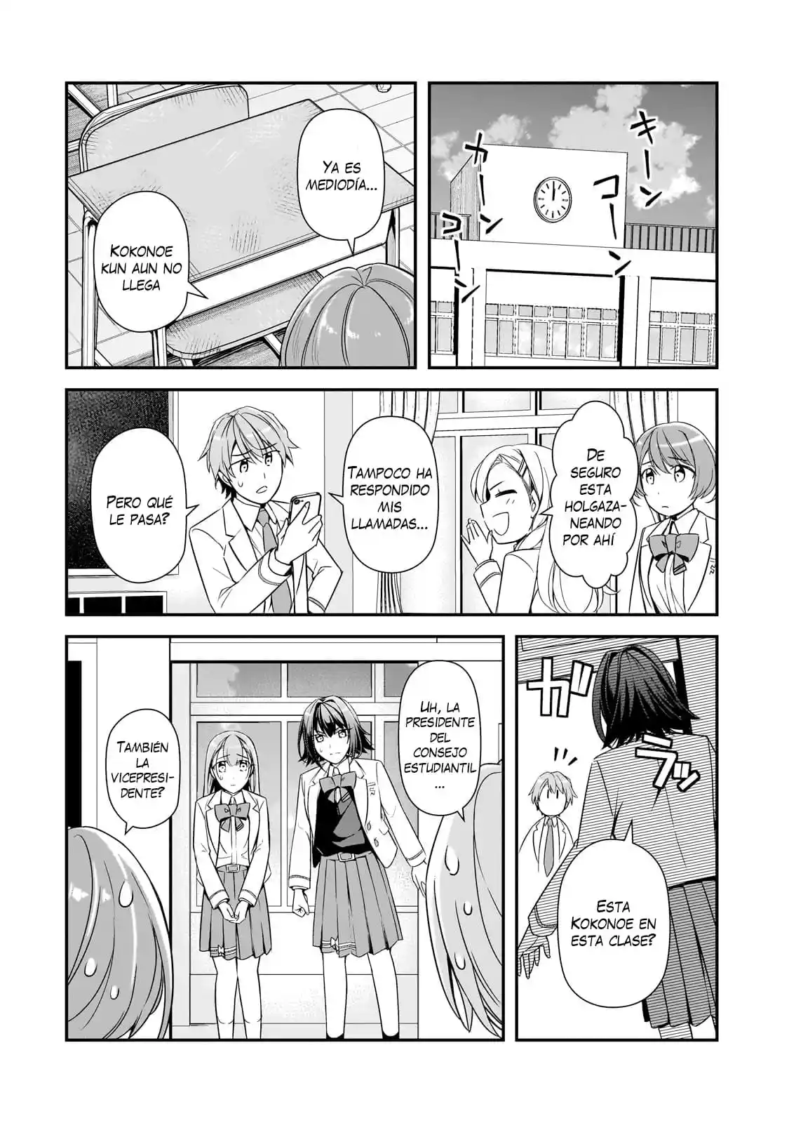 Las Chicas Que Me Traumatizaron Me Están Mirando, Pero Desafortunadamente Es Demasiado Tarde. (Manga) - Capítulo 8.2 - Página 4 - LectorTMOo