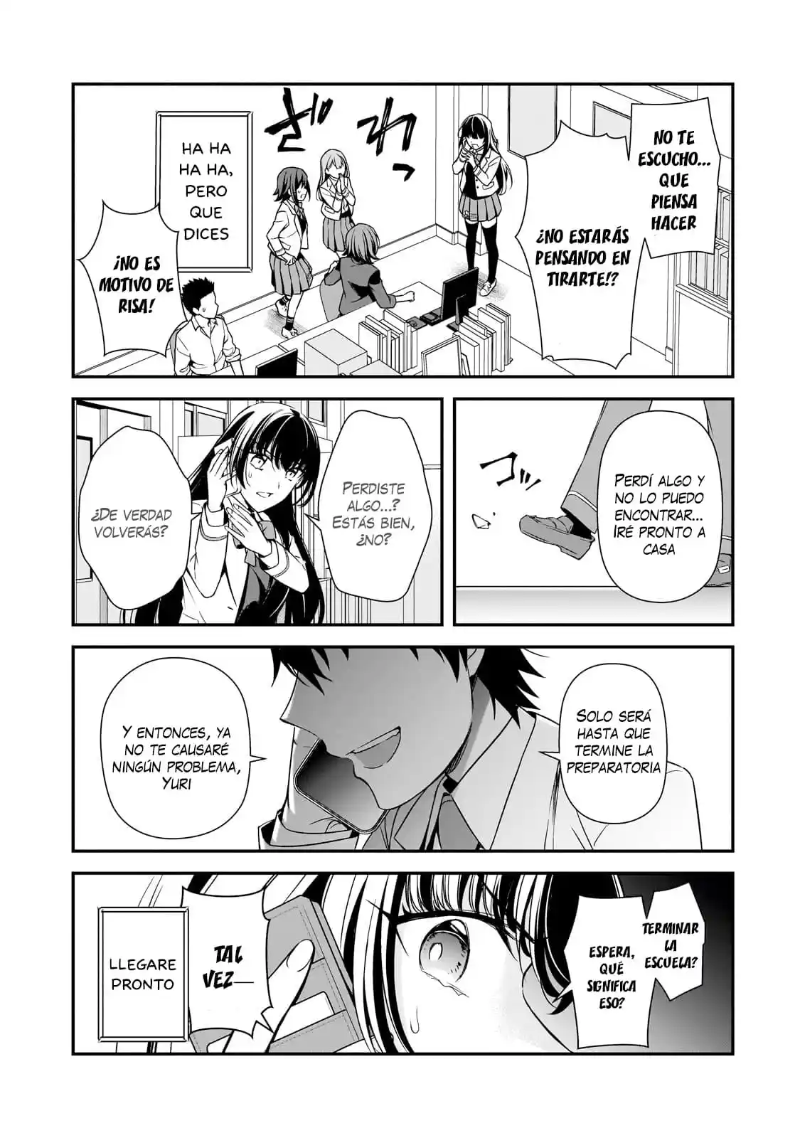 Las Chicas Que Me Traumatizaron Me Están Mirando, Pero Desafortunadamente Es Demasiado Tarde. (Manga) - Capítulo 8.2 - Página 9 - LectorTMOo