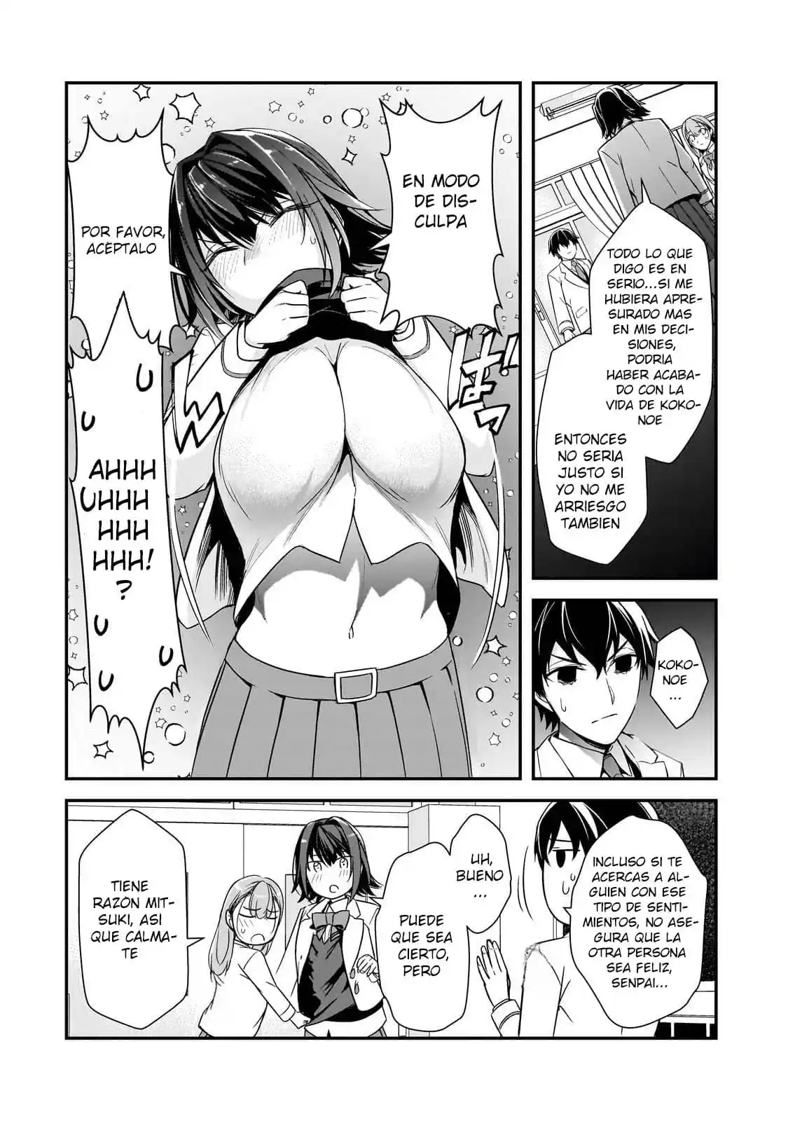Las Chicas Que Me Traumatizaron Me Están Mirando, Pero Desafortunadamente Es Demasiado Tarde. (Manga) - Capítulo 9.1 - Página 8 - LectorTMOo