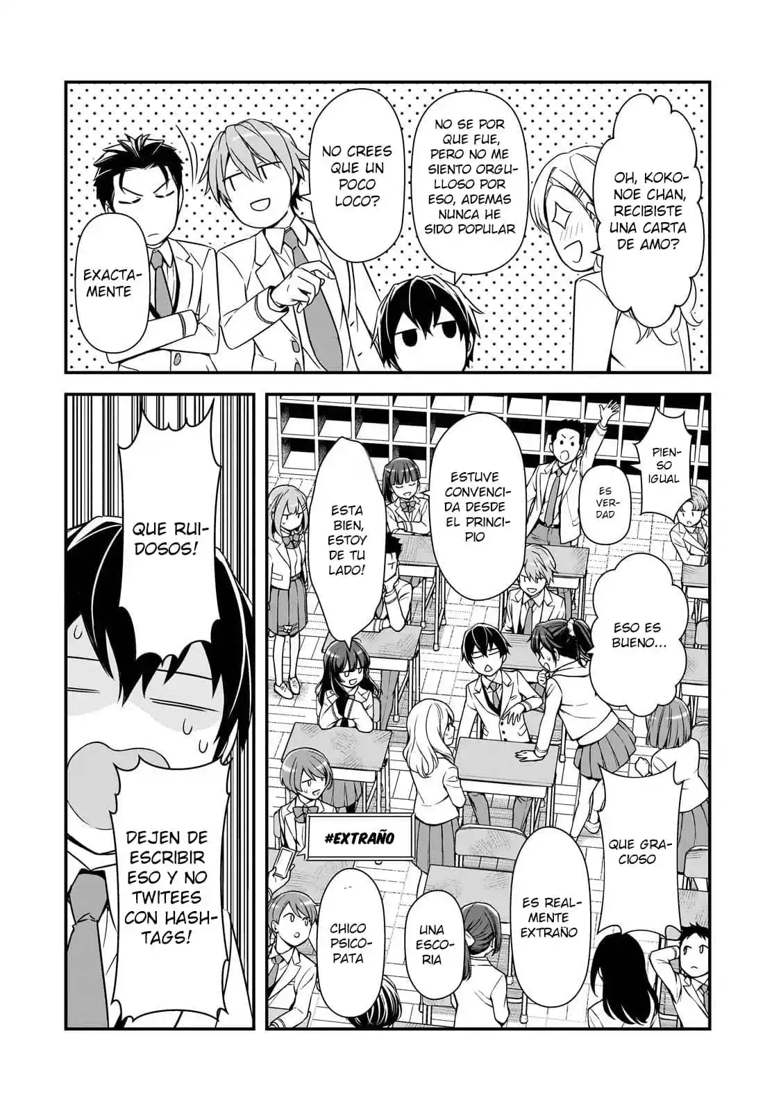 Las Chicas Que Me Traumatizaron Me Están Mirando, Pero Desafortunadamente Es Demasiado Tarde. (Manga) - Capítulo 9.1 - Página 12 - LectorTMOo