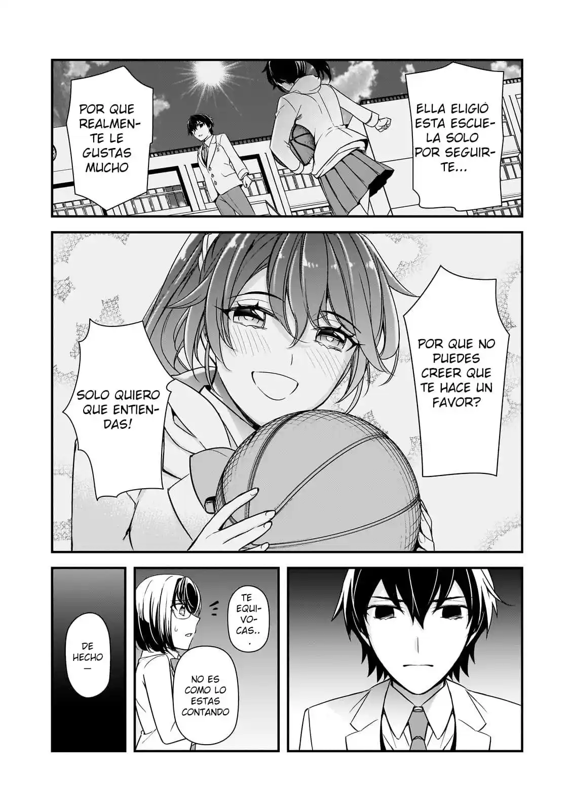 Las Chicas Que Me Traumatizaron Me Están Mirando, Pero Desafortunadamente Es Demasiado Tarde. (Manga) - Capítulo 9.2 - Página 4 - LectorTMOo