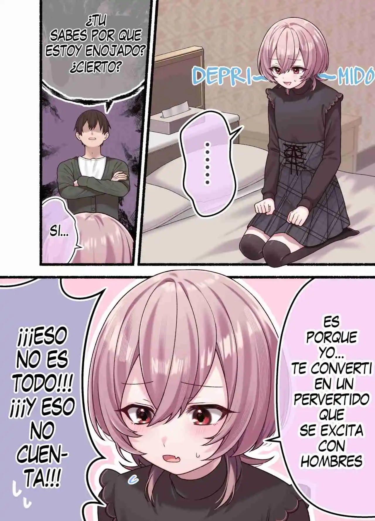 Las Cosas No Salen Como Esperaba Este Femboy - Capítulo 2 - Página 1 - LectorTMOo