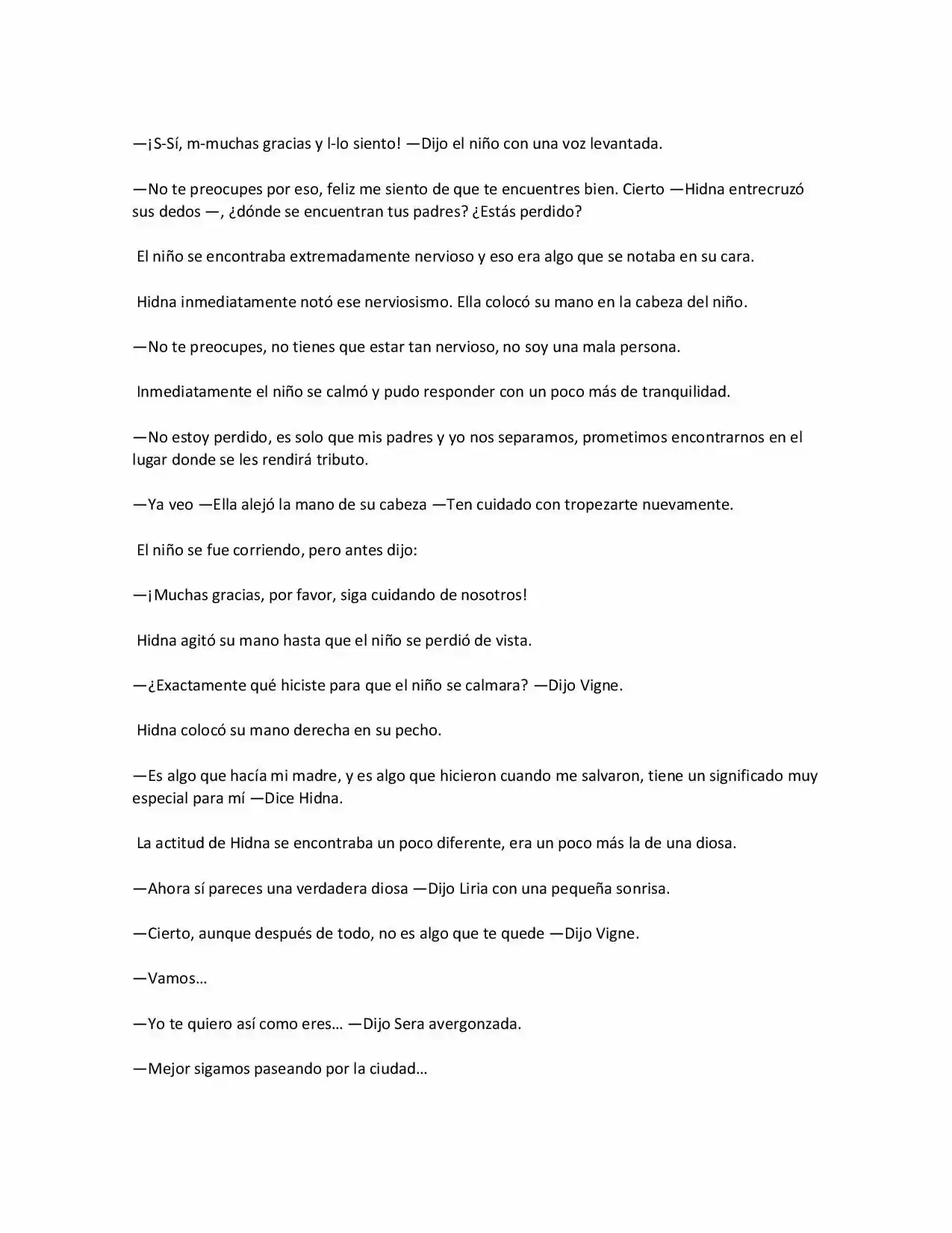 Las Cuatro Diosas (Novela) - Capítulo 12 - Página 4 - LectorTMOo