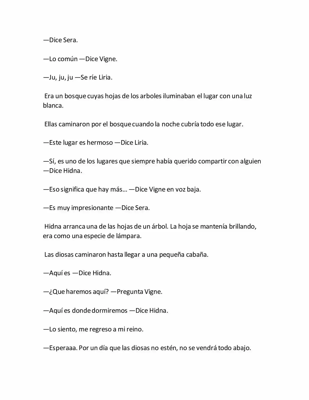 Las Cuatro Diosas (Novela) - Capítulo 7 - Página 2 - LectorTMOo