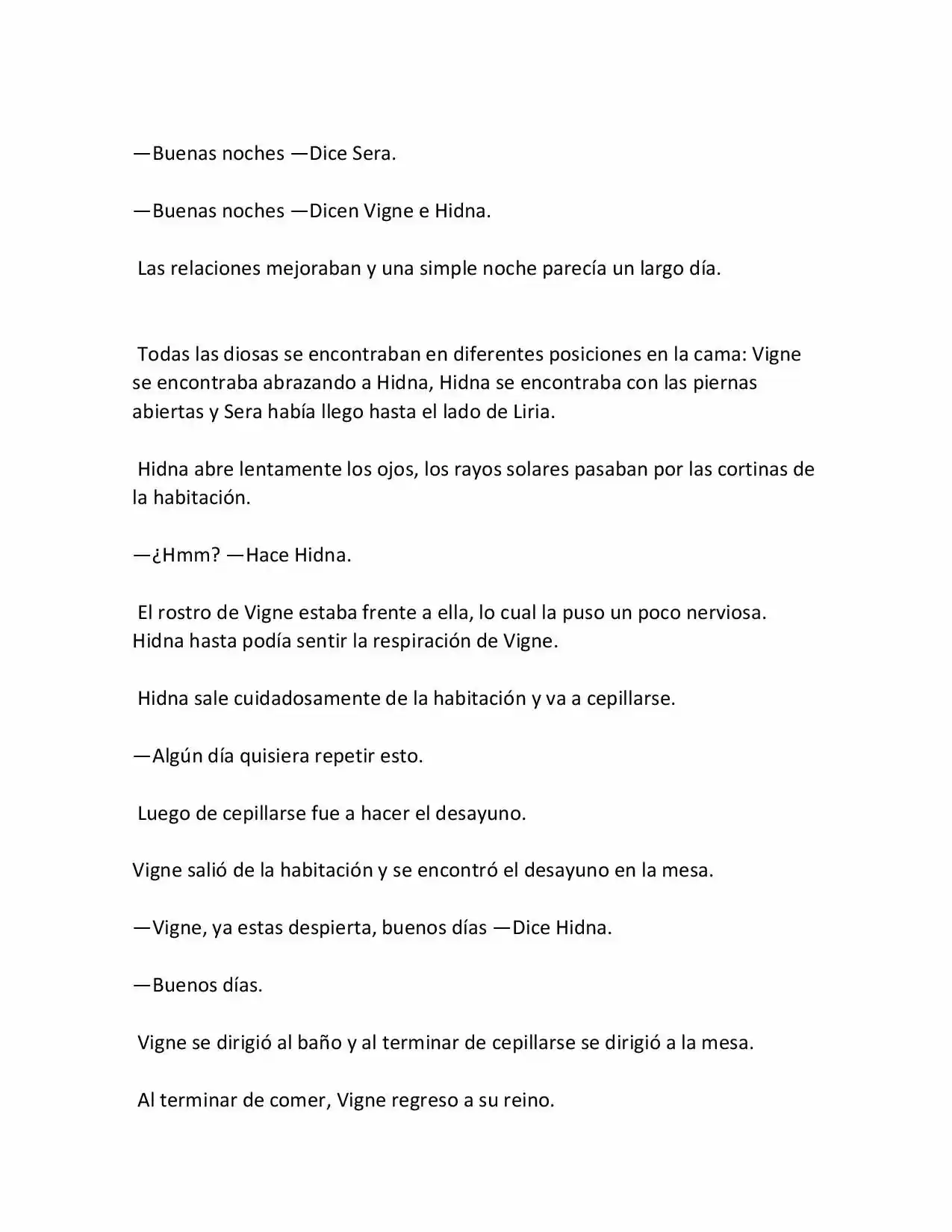 Las Cuatro Diosas (Novela) - Capítulo 8 - Página 5 - LectorTMOo