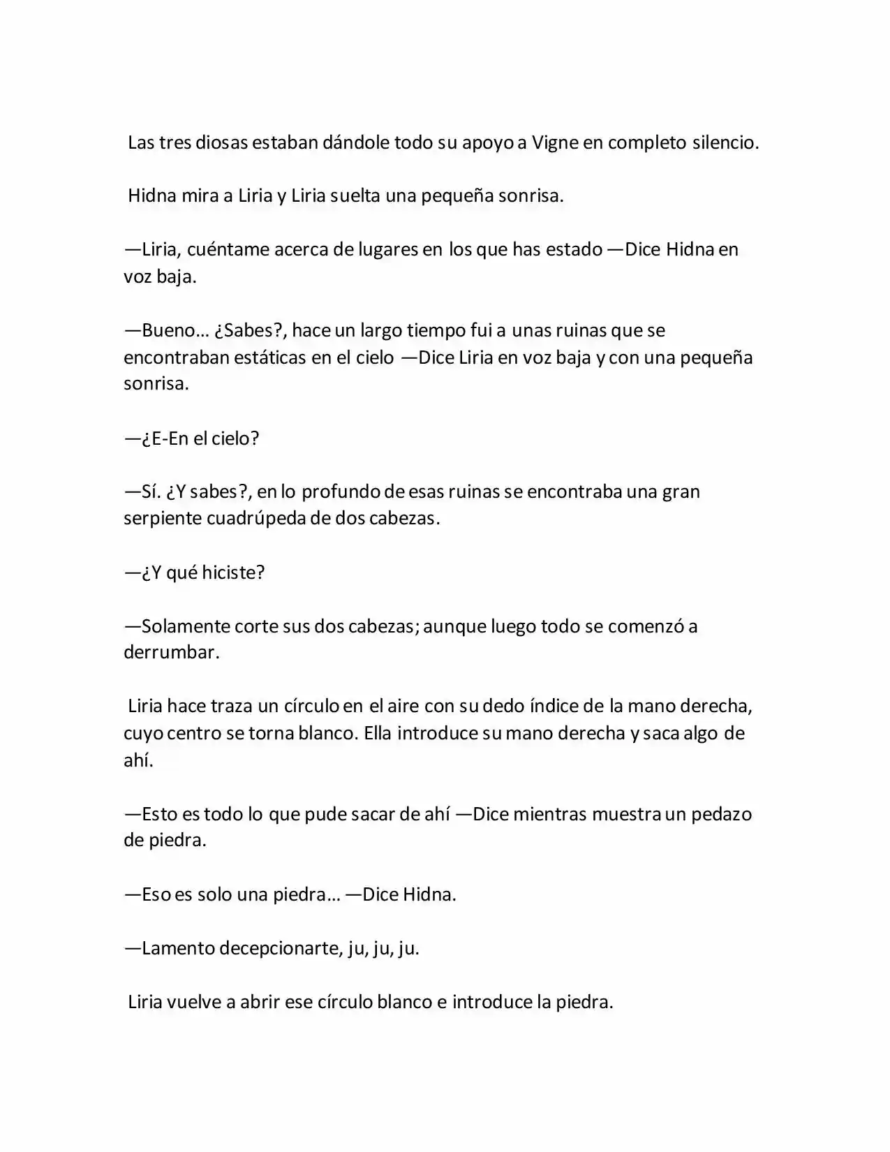 Las Cuatro Diosas (Novela) - Capítulo 9 - Página 2 - LectorTMOo