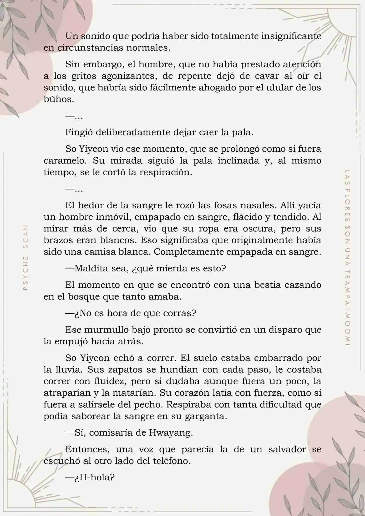 Las Flores Son Una Trampa (Novela) - Capítulo  - Página 5 - LectorTMOo