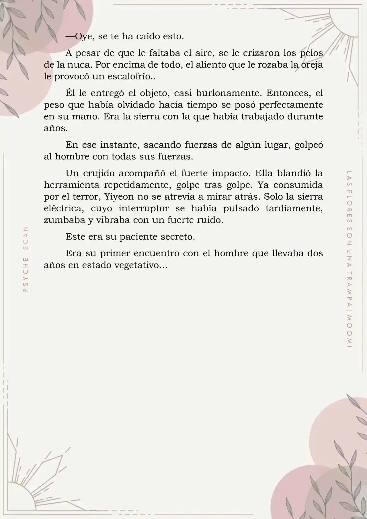 Las Flores Son Una Trampa (Novela) - Capítulo  - Página 7 - LectorTMOo