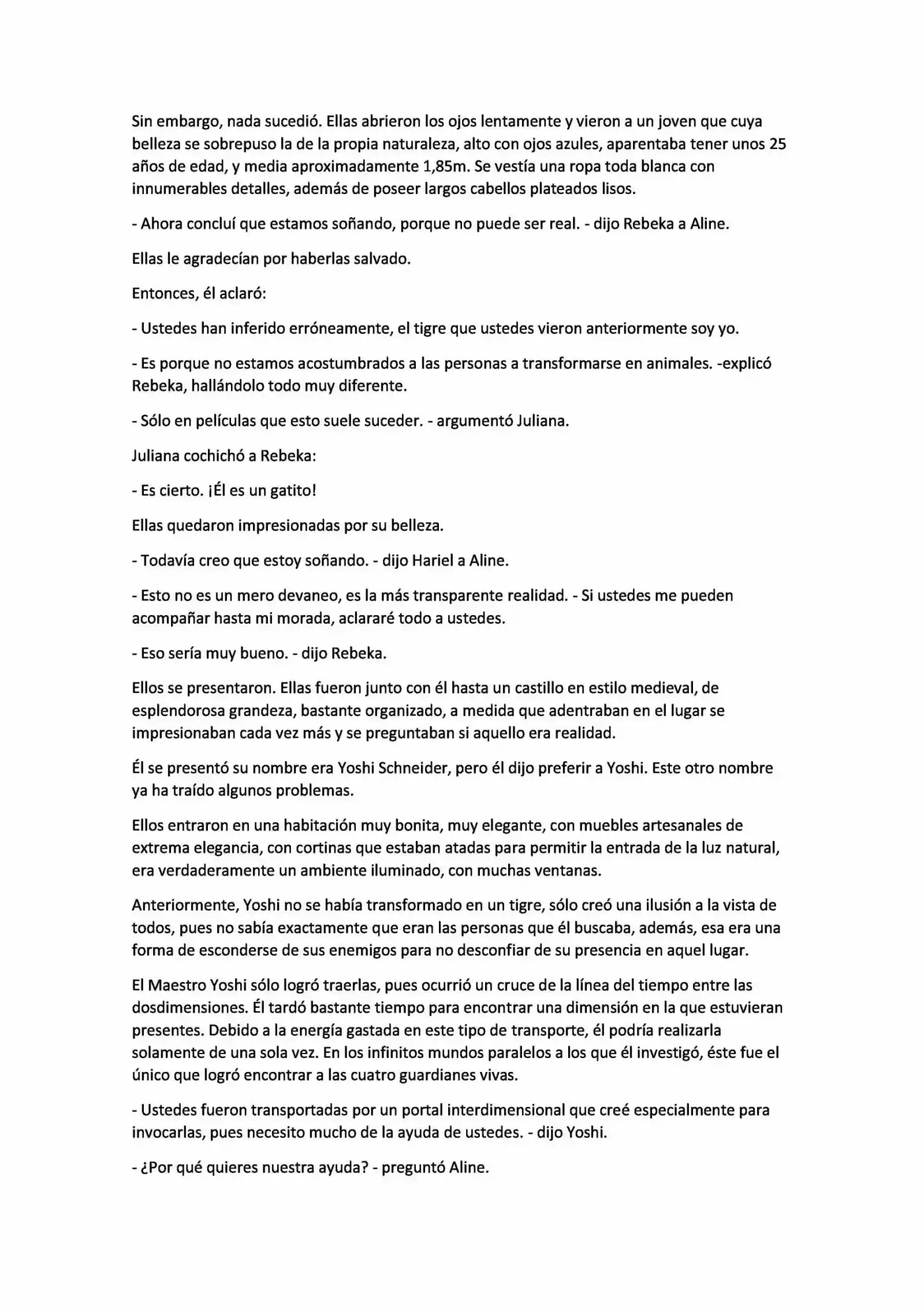 Las Guardianes De La Naturaleza (portugués) (Novela) - Capítulo 2 - Página 1 - LectorTMOo