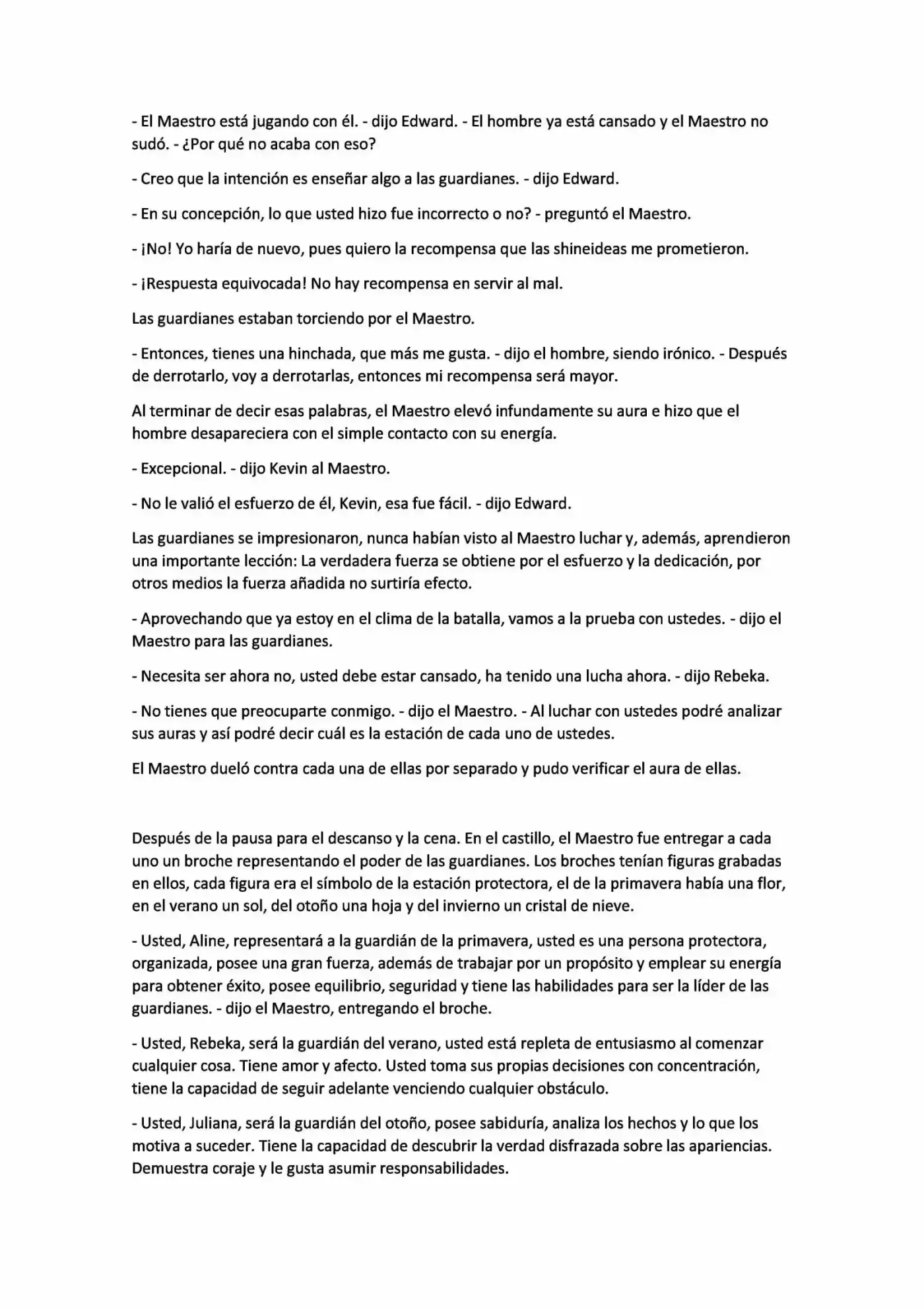 Las Guardianes De La Naturaleza (portugués) (Novela) - Capítulo 3 - Página 2 - LectorTMOo