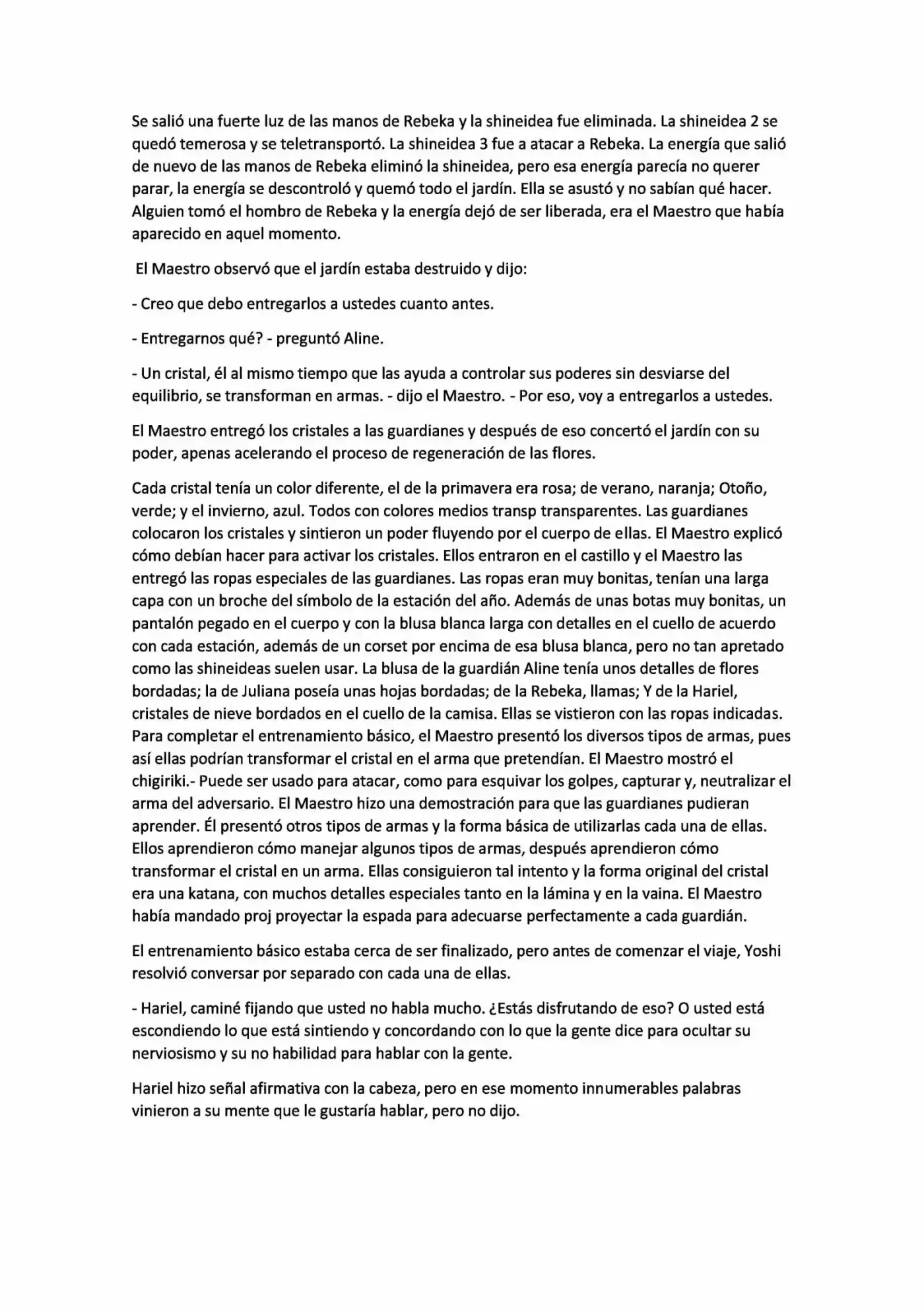 Las Guardianes De La Naturaleza (portugués) (Novela) - Capítulo 3 - Página 4 - LectorTMOo