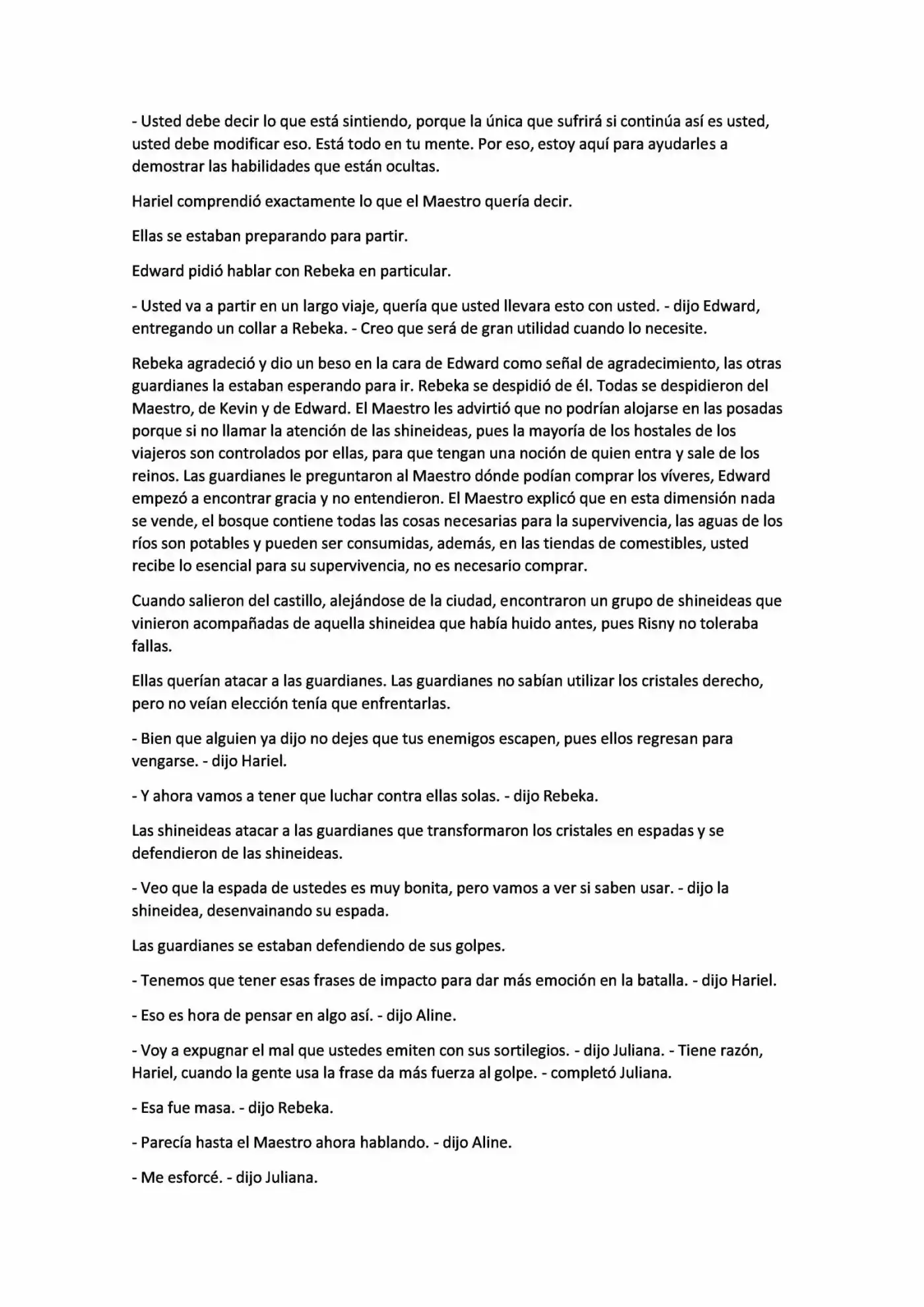 Las Guardianes De La Naturaleza (portugués) (Novela) - Capítulo 3 - Página 5 - LectorTMOo