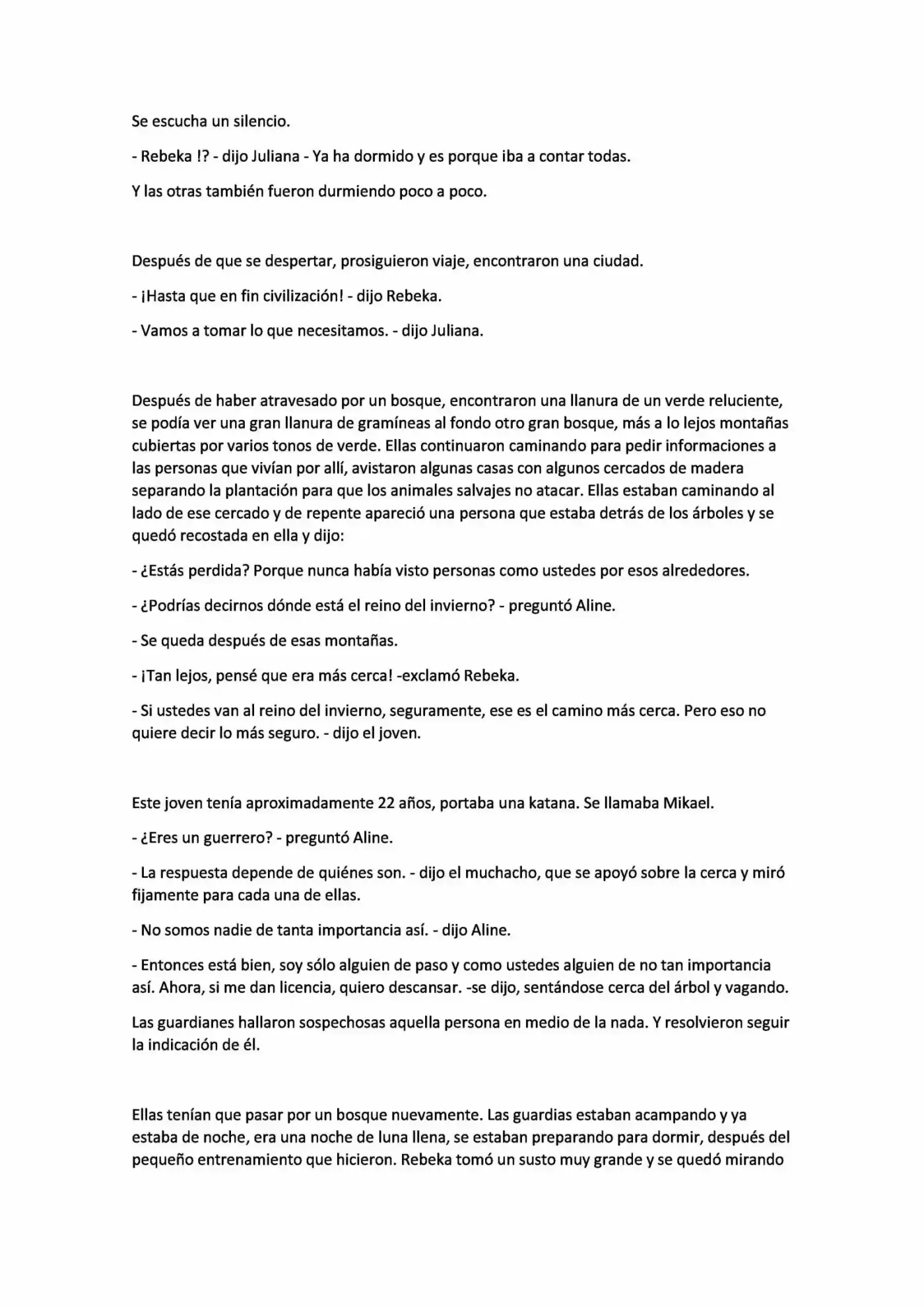 Las Guardianes De La Naturaleza (portugués) (Novela) - Capítulo 4 - Página 2 - LectorTMOo