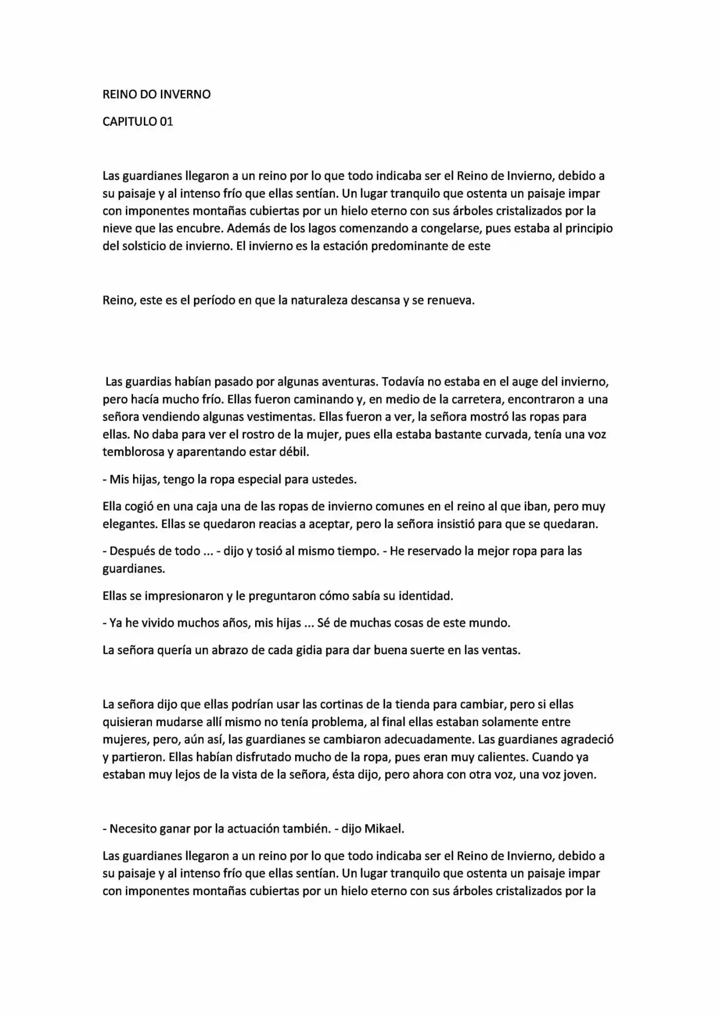 Las Guardianes De La Naturaleza (portugués) (Novela) - Capítulo 5 - Página 1 - LectorTMOo