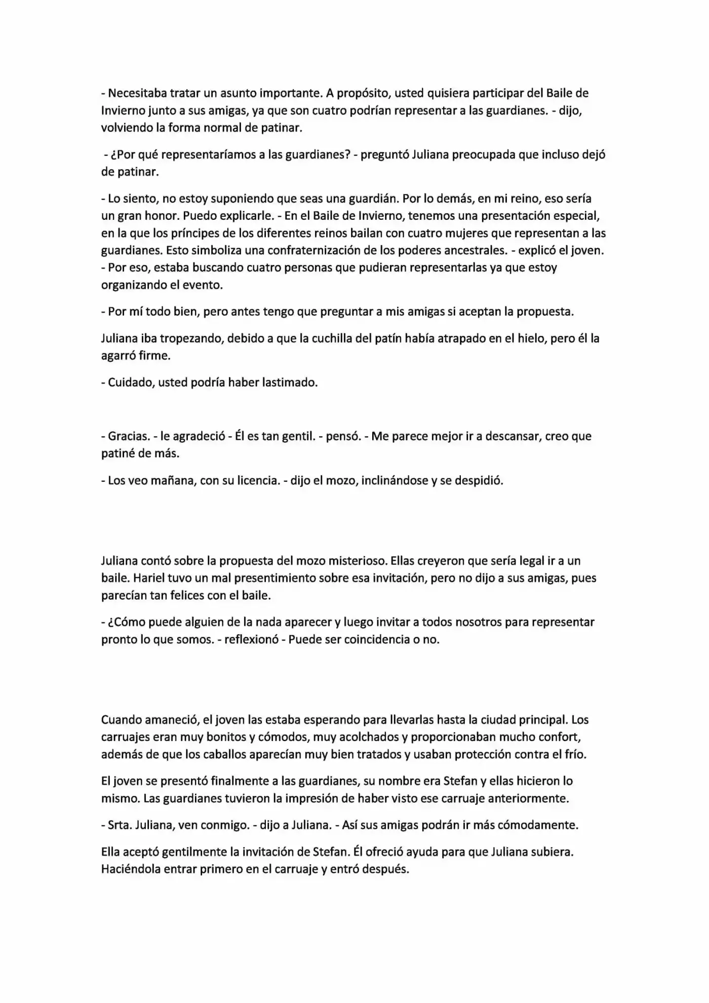 Las Guardianes De La Naturaleza (portugués) (Novela) - Capítulo 5 - Página 5 - LectorTMOo