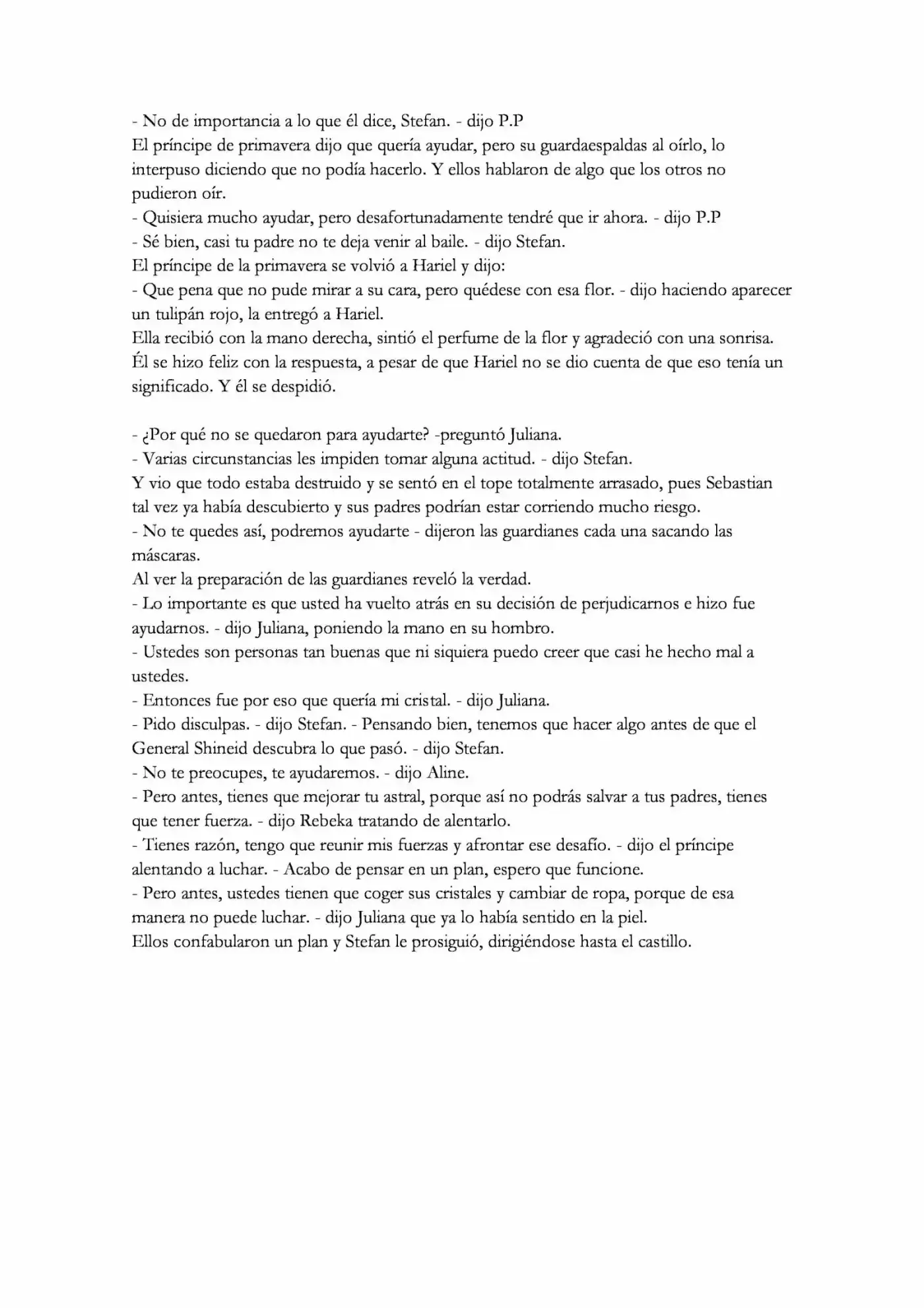 Las Guardianes De La Naturaleza (portugués) (Novela) - Capítulo 7 - Página 8 - LectorTMOo