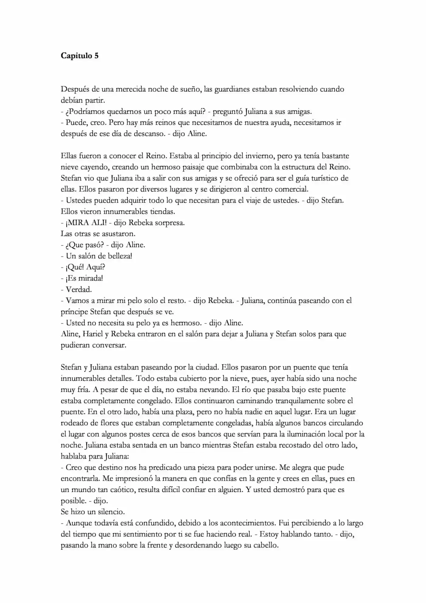 Las Guardianes De La Naturaleza (portugués) (Novela) - Capítulo 9 - Página 1 - LectorTMOo