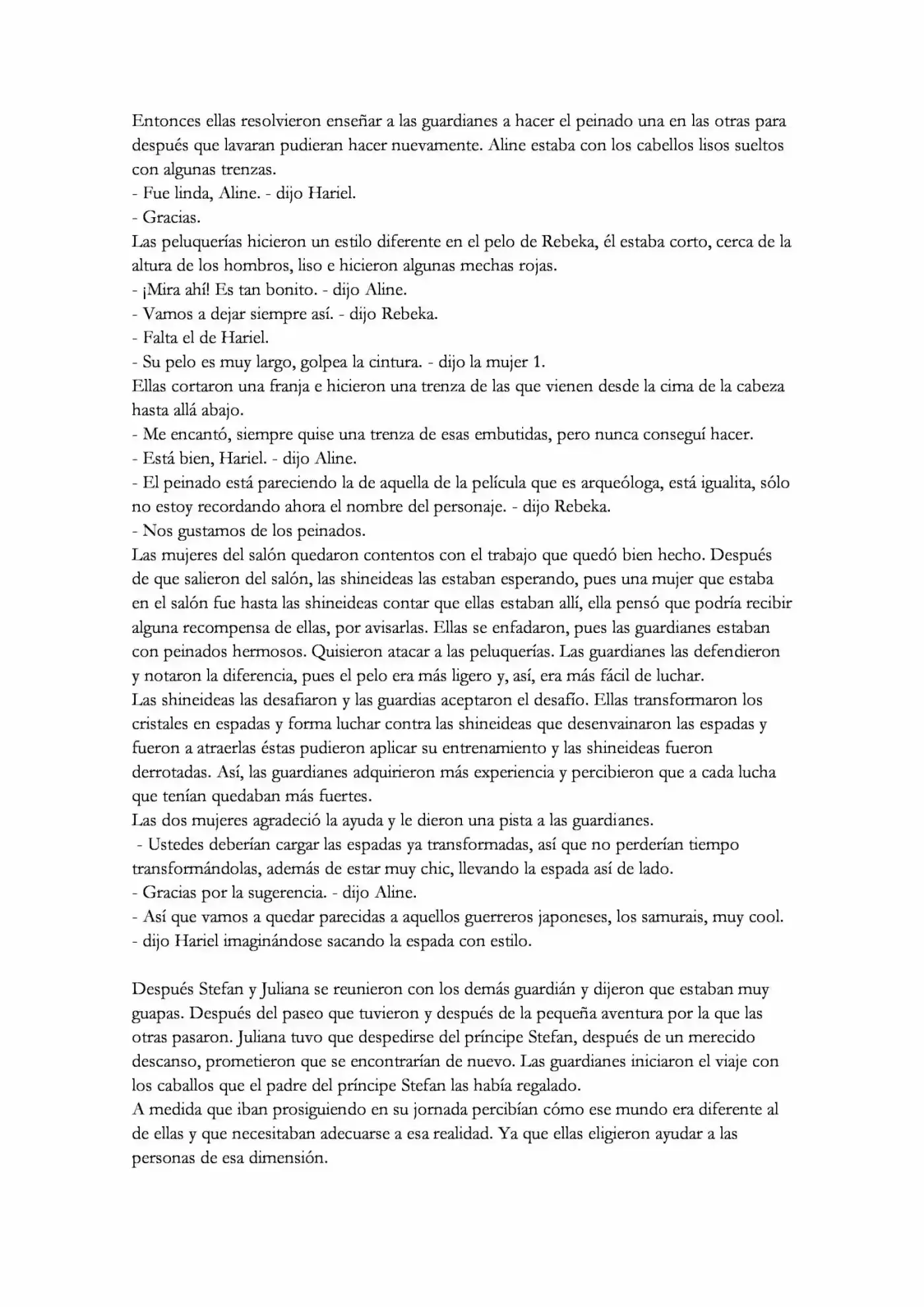 Las Guardianes De La Naturaleza (portugués) (Novela) - Capítulo 9 - Página 3 - LectorTMOo