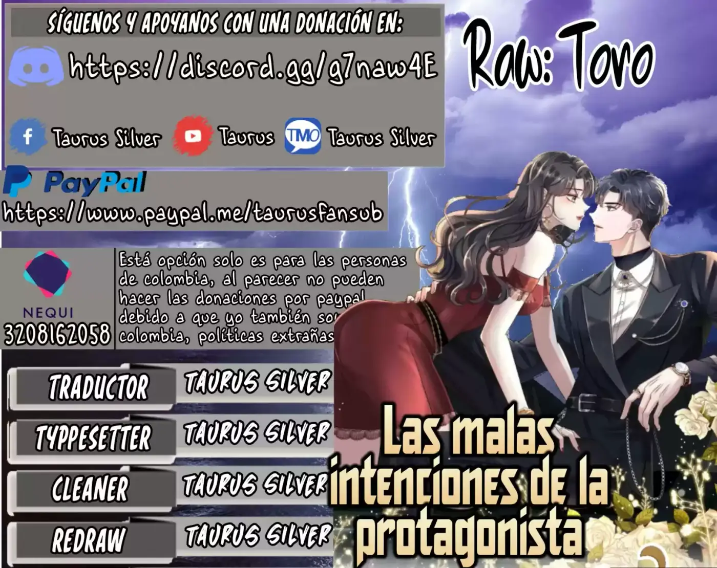 Las Malas Intenciones De La Protagonista. - Capítulo - Página 2 - LectorTMOo