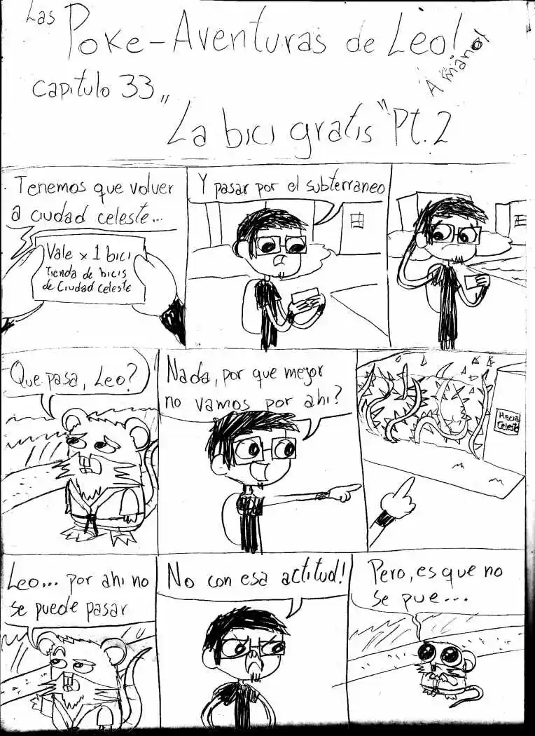 Las Poke-Aventuras De Leo - Capítulo 33 - Página 1 - LectorTMOo