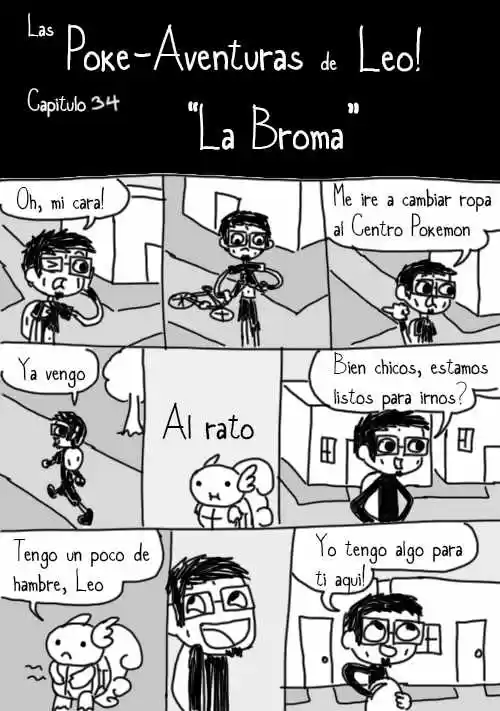 Las Poke-Aventuras De Leo - Capítulo 34 - Página 1 - LectorTMOo