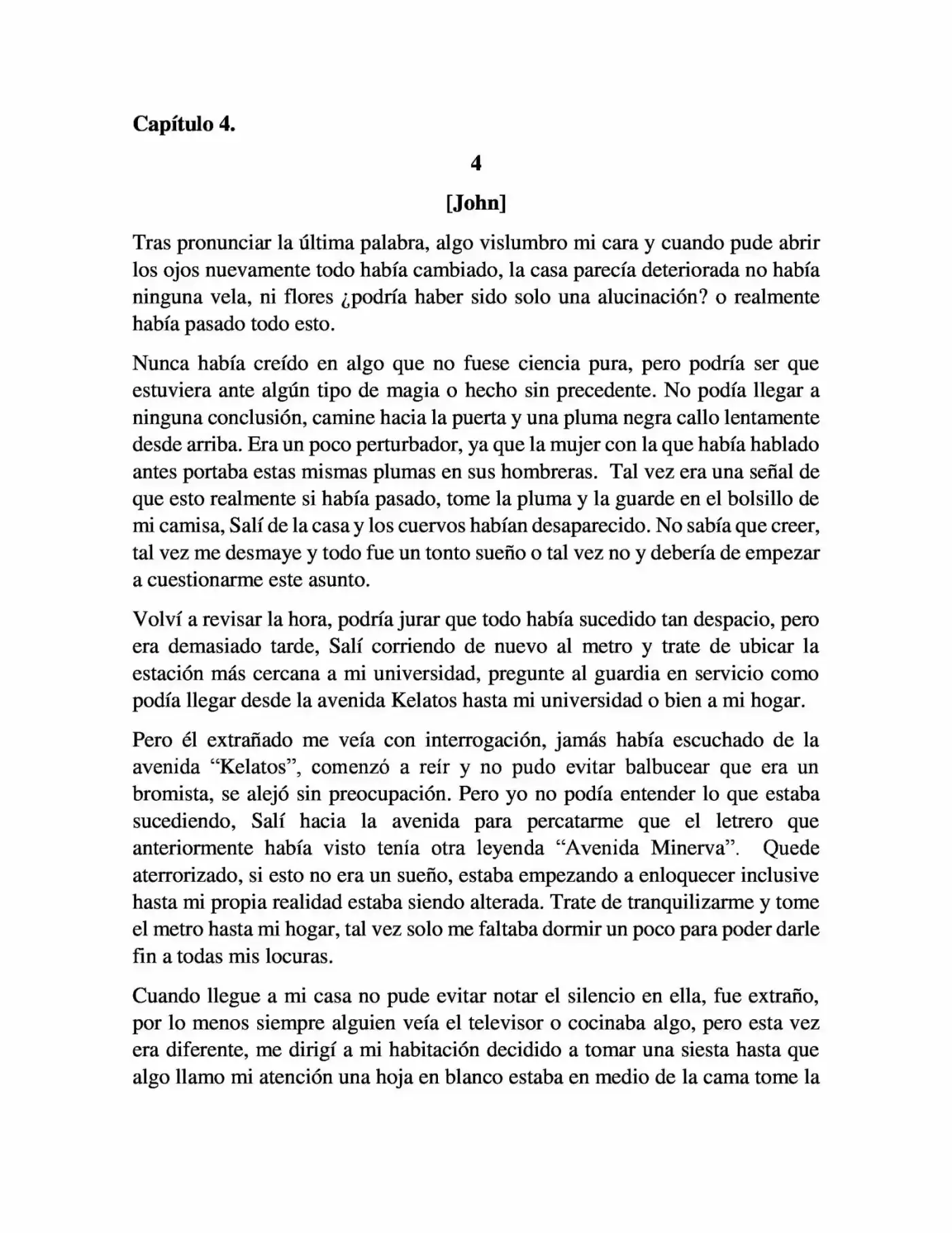 LAS TORRES DE CRISTAL (Novela) - Capítulo 4 - Página 1 - LectorTMOo