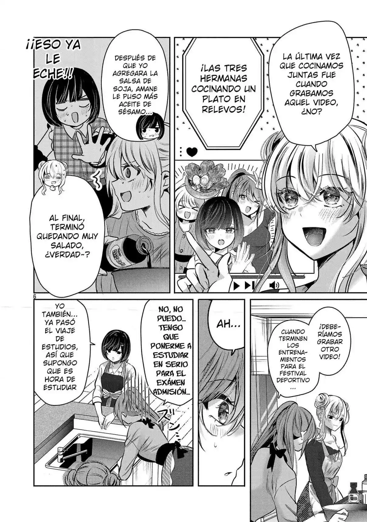 Las Tres Hermanas Enamoradas De Ti - Capítulo 36.1 - Página 7 - LectorTMOo