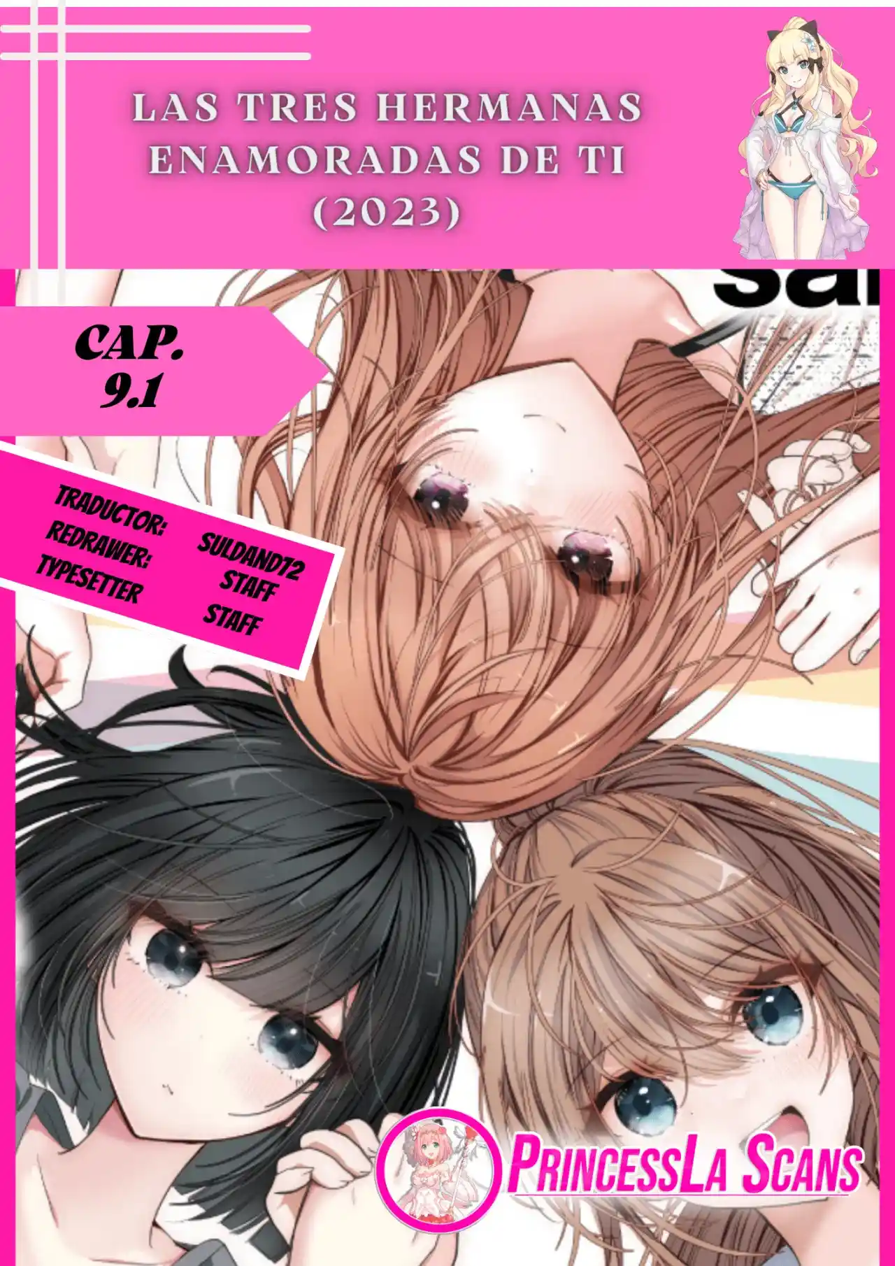 Las Tres Hermanas Enamoradas De Ti - Capítulo 9 - Página 1 - LectorTMOo