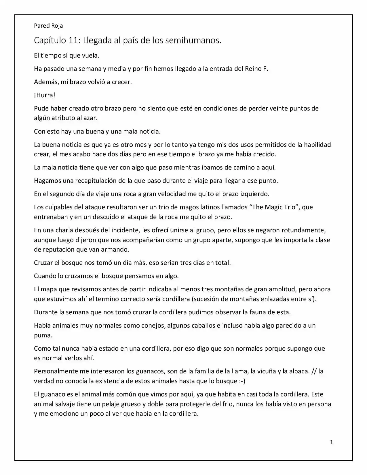 Latinos En Otro Mundo (Novela) - Capítulo 11 - Página 1 - LectorTMOo