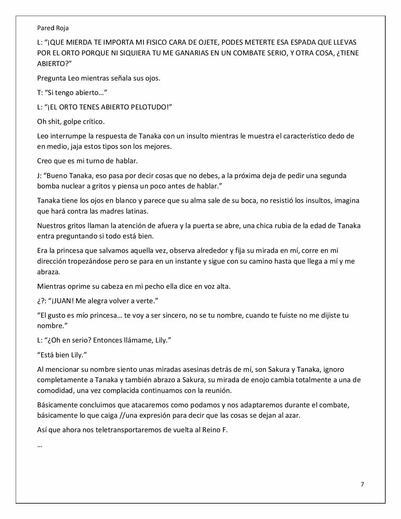Latinos En Otro Mundo (Novela) - Capítulo 14 - Página 7 - LectorTMOo