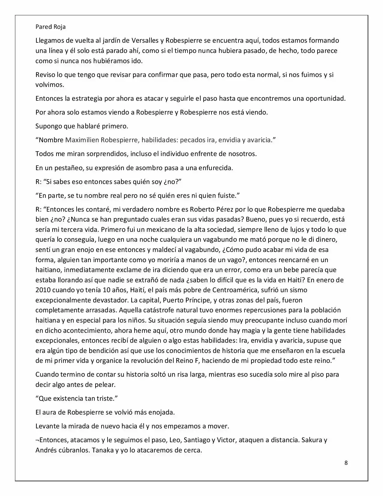 Latinos En Otro Mundo (Novela) - Capítulo 14 - Página 8 - LectorTMOo
