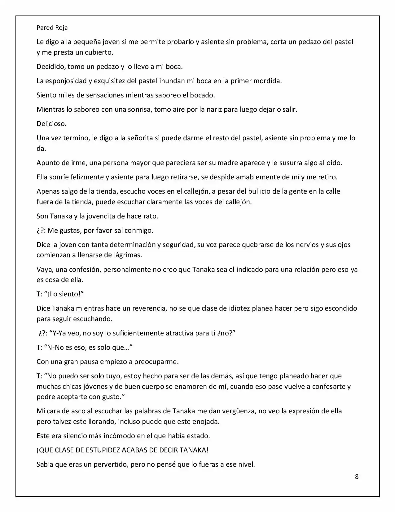 Latinos En Otro Mundo (Novela) - Capítulo 16 - Página 8 - LectorTMOo