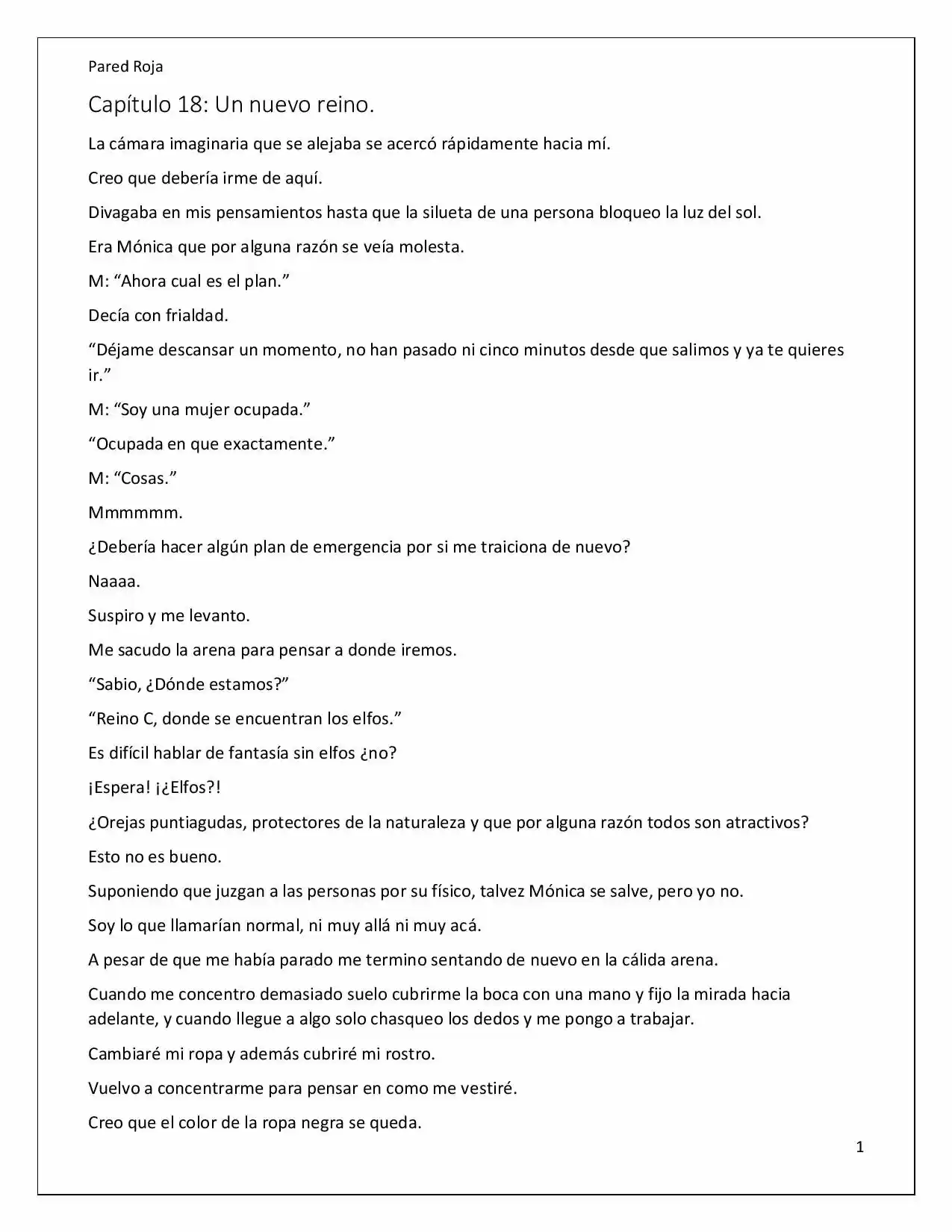 Latinos En Otro Mundo (Novela) - Capítulo 18 - Página 1 - LectorTMOo