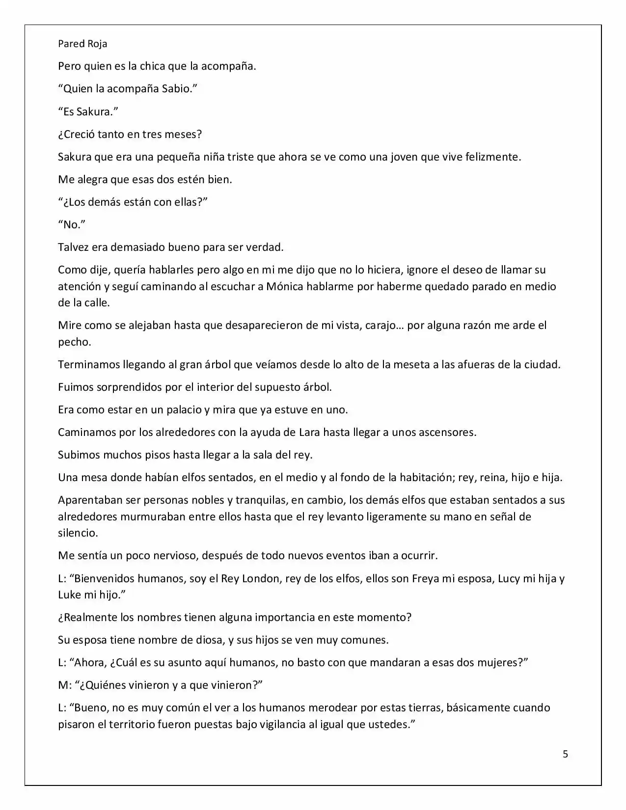 Latinos En Otro Mundo (Novela) - Capítulo 18 - Página 5 - LectorTMOo