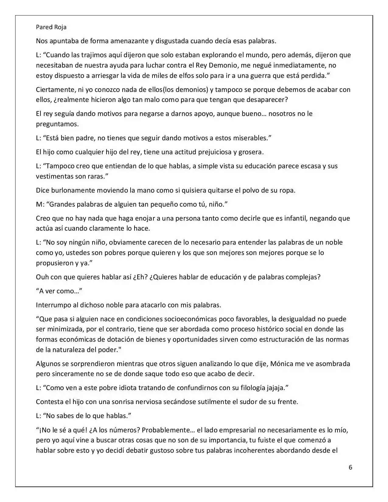 Latinos En Otro Mundo (Novela) - Capítulo 18 - Página 6 - LectorTMOo