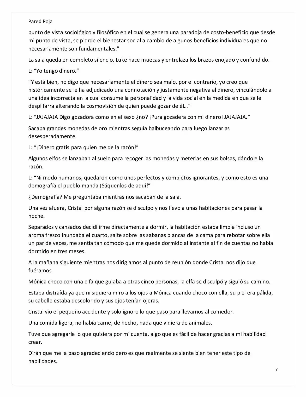 Latinos En Otro Mundo (Novela) - Capítulo 18 - Página 7 - LectorTMOo