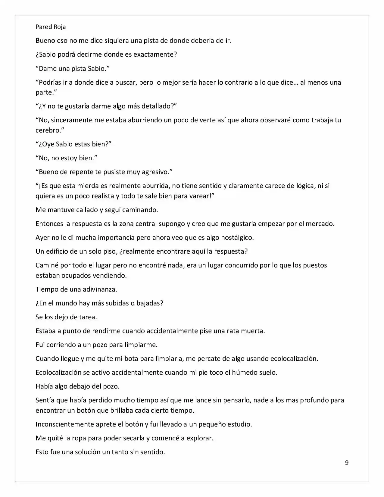 Latinos En Otro Mundo (Novela) - Capítulo 18 - Página 9 - LectorTMOo