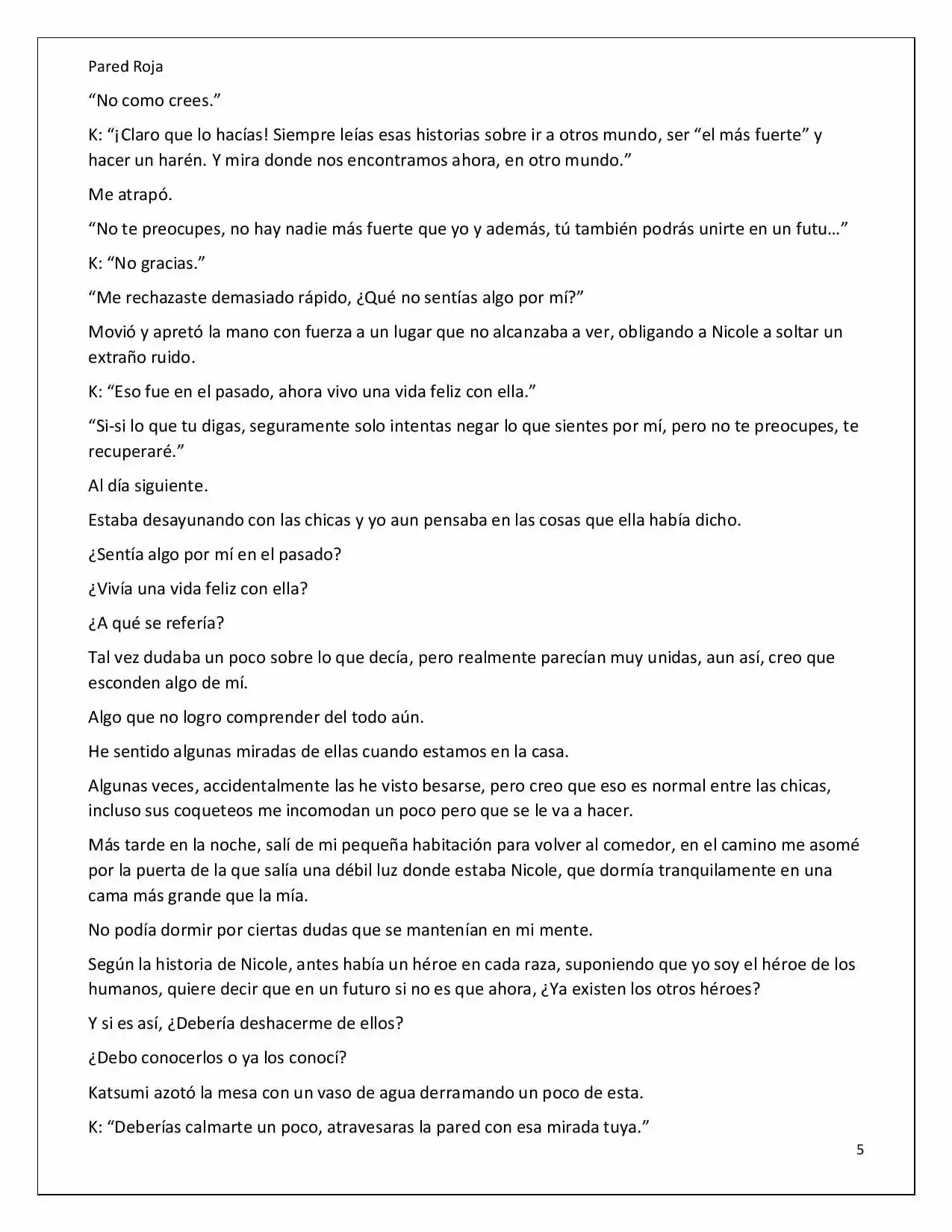 Latinos En Otro Mundo (Novela) - Capítulo 20 - Página 5 - LectorTMOo