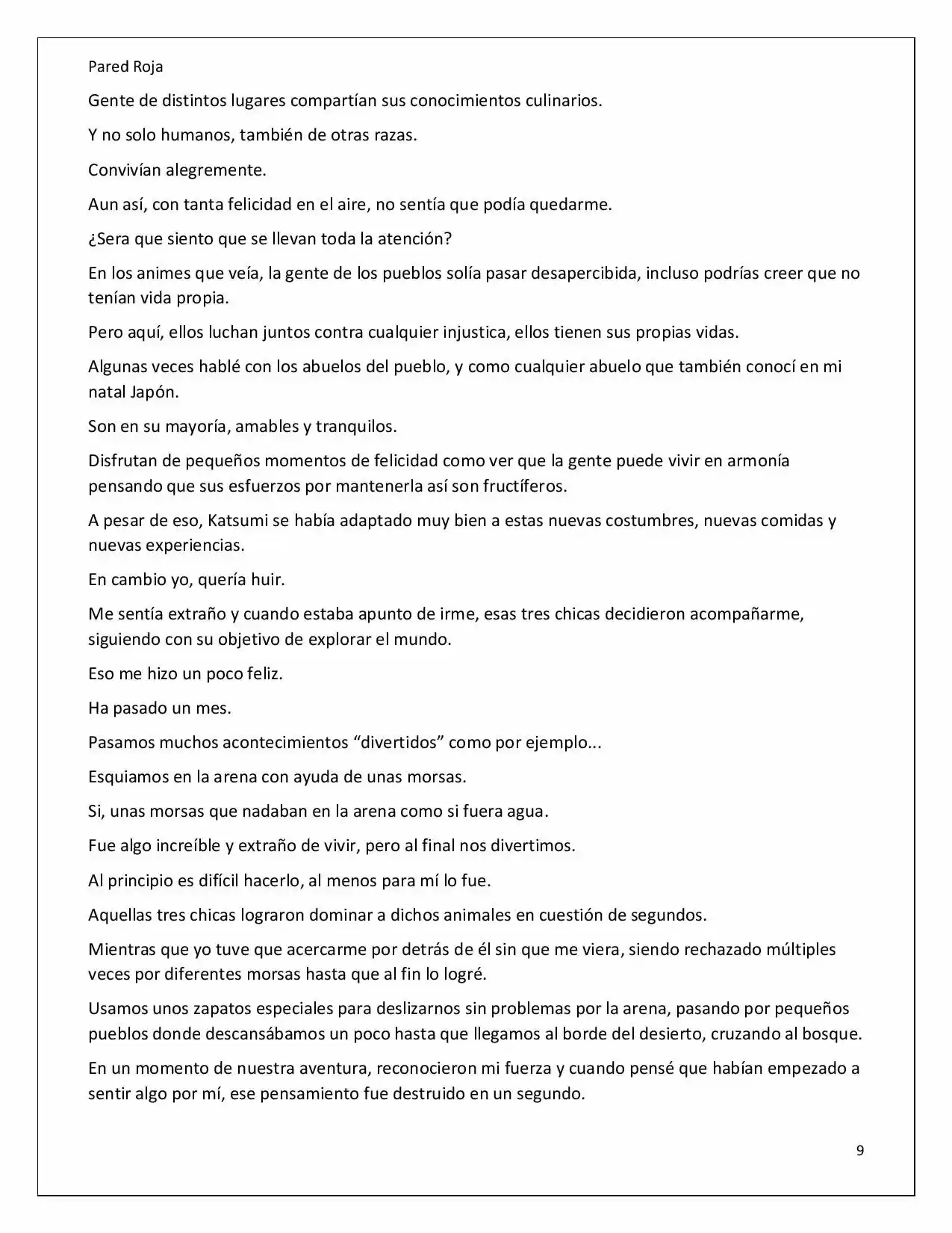 Latinos En Otro Mundo (Novela) - Capítulo 20 - Página 9 - LectorTMOo