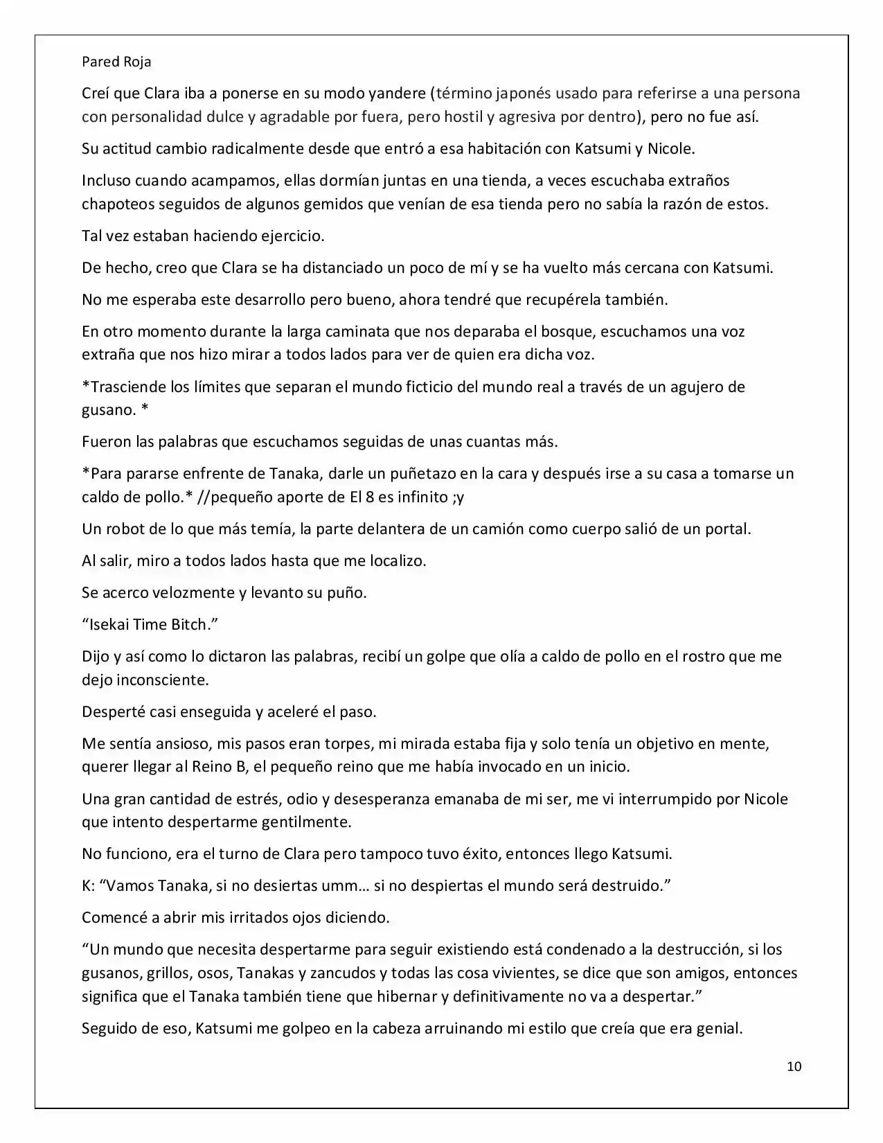 Latinos En Otro Mundo (Novela) - Capítulo 20 - Página 10 - LectorTMOo