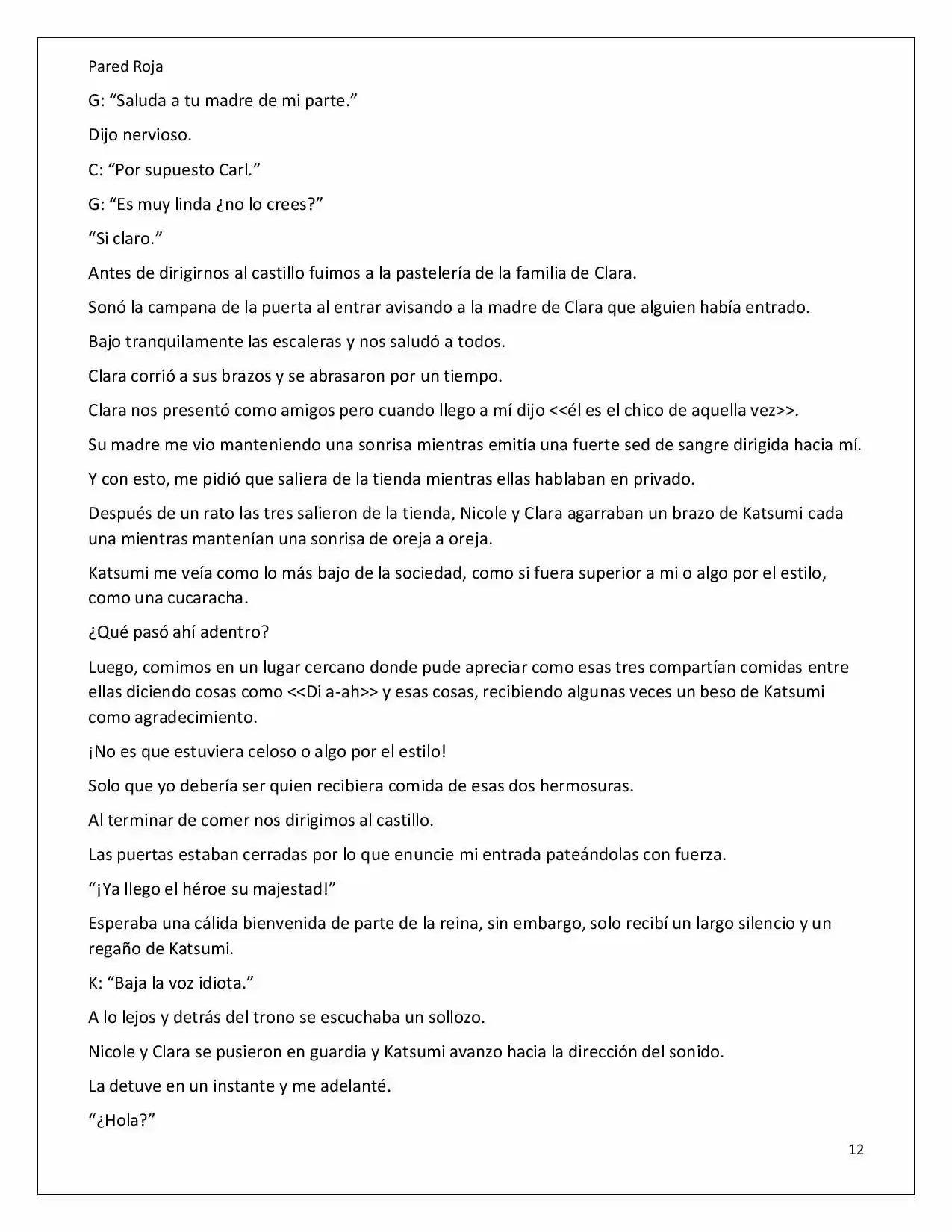 Latinos En Otro Mundo (Novela) - Capítulo 20 - Página 12 - LectorTMOo